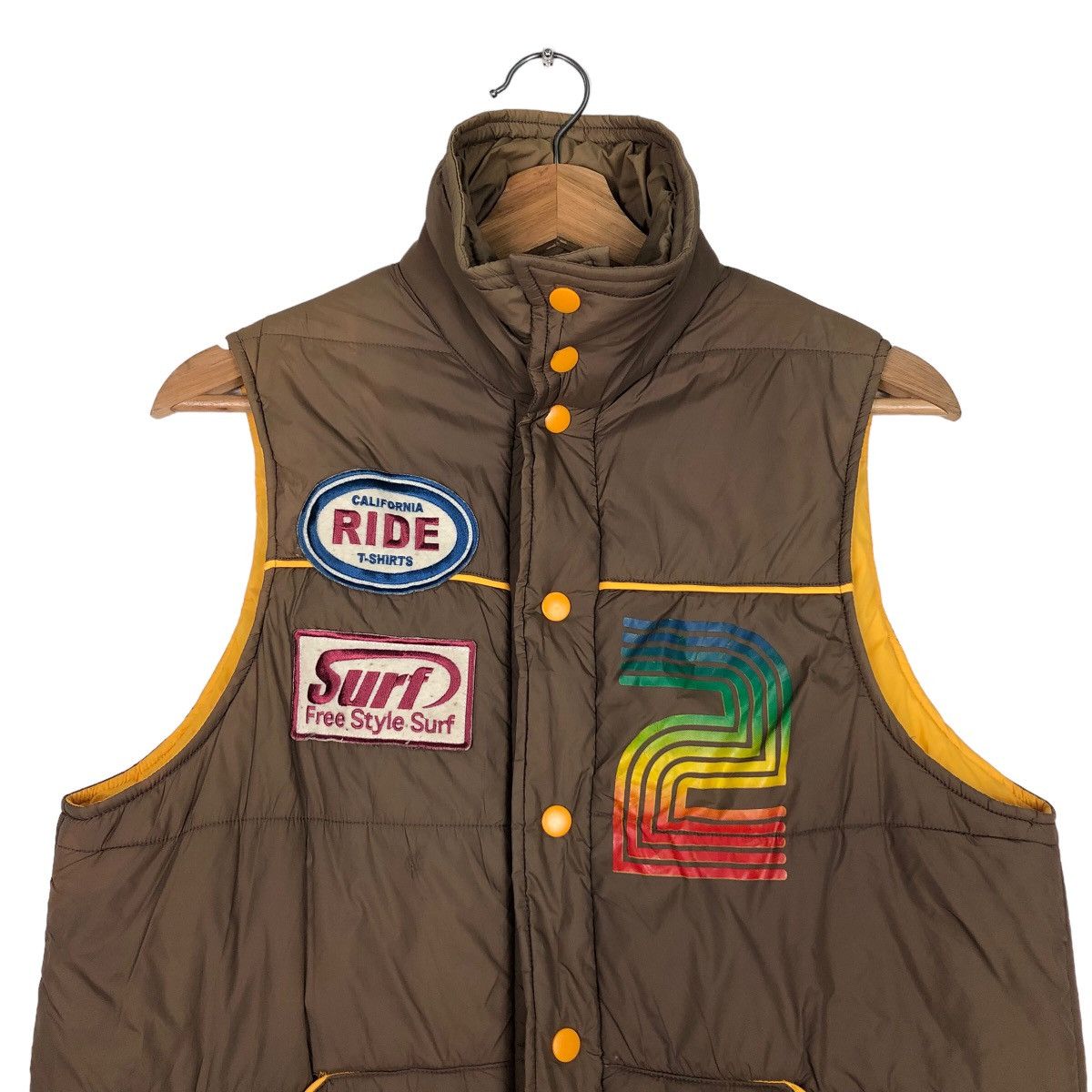 Japanese Brand 🔥Vtg Puffer Down Vest Tank Top California Surf USA Size US M / EU 48-50 / 2 - 3 Thumbnail