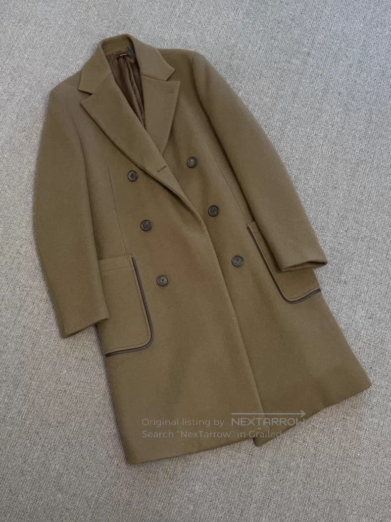 Hermes Hermes Long double-breasted overcoat Size M / US 6-8 / IT 42-44 - 1 Thumbnail