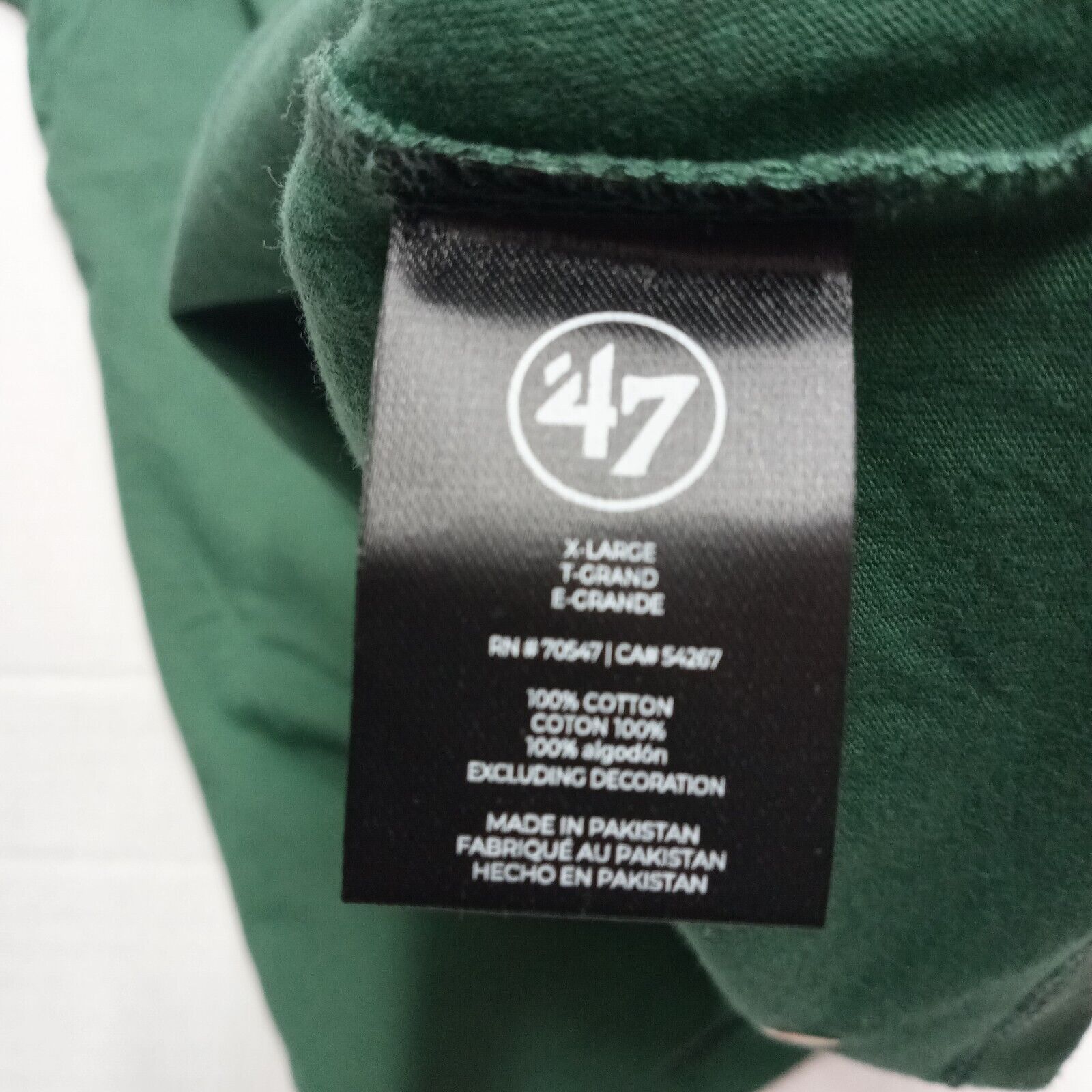 47 Brand Green Bay Packers T-Shirt Women's XL Green '47 Brand SS Tee Size XL / US 12-14 / IT 48-50 - 7 Thumbnail