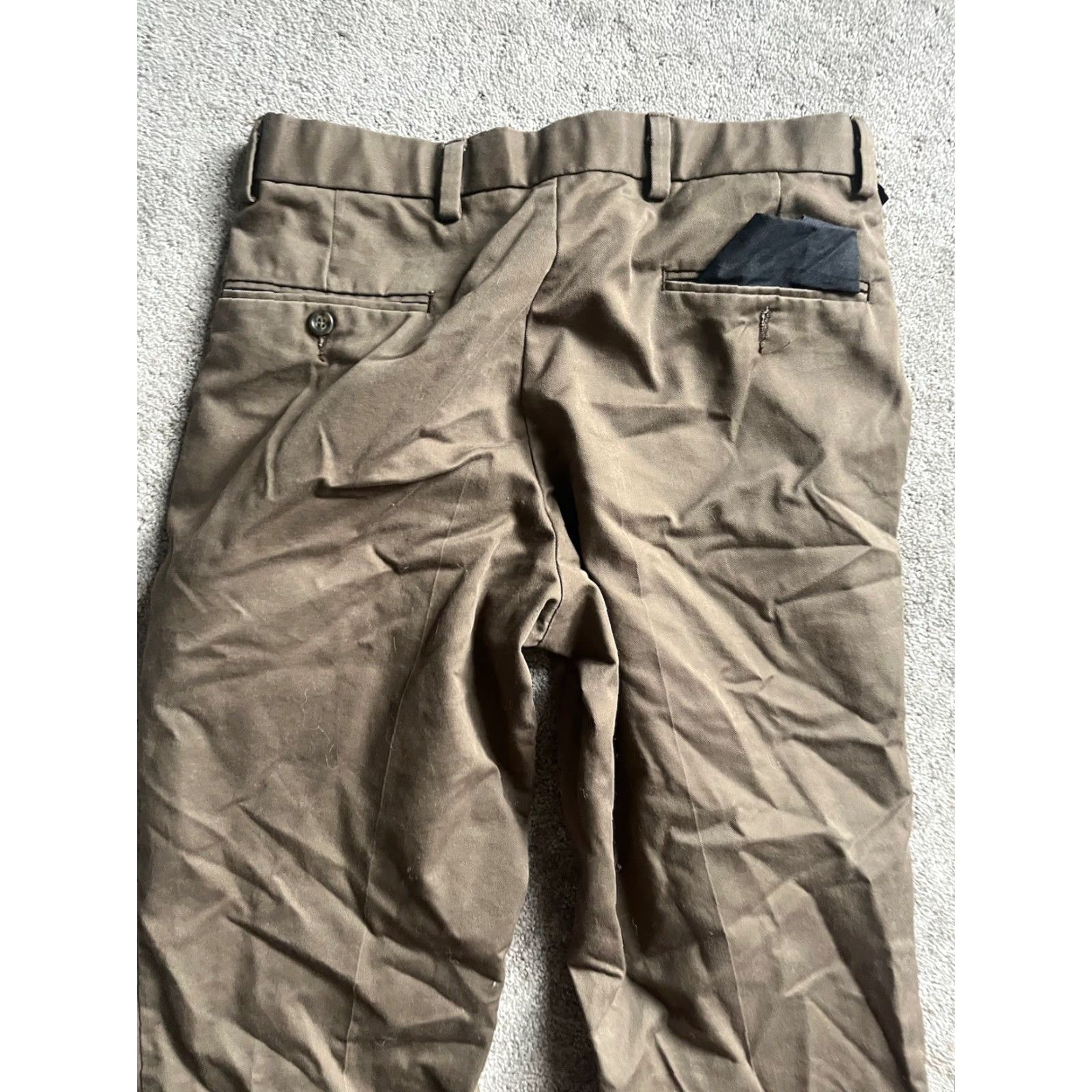 Dockers Dockers Brown Color Men FLAT FRONT Dress Pants 32x30 Mens Size US 32 / EU 48 - 4 Thumbnail