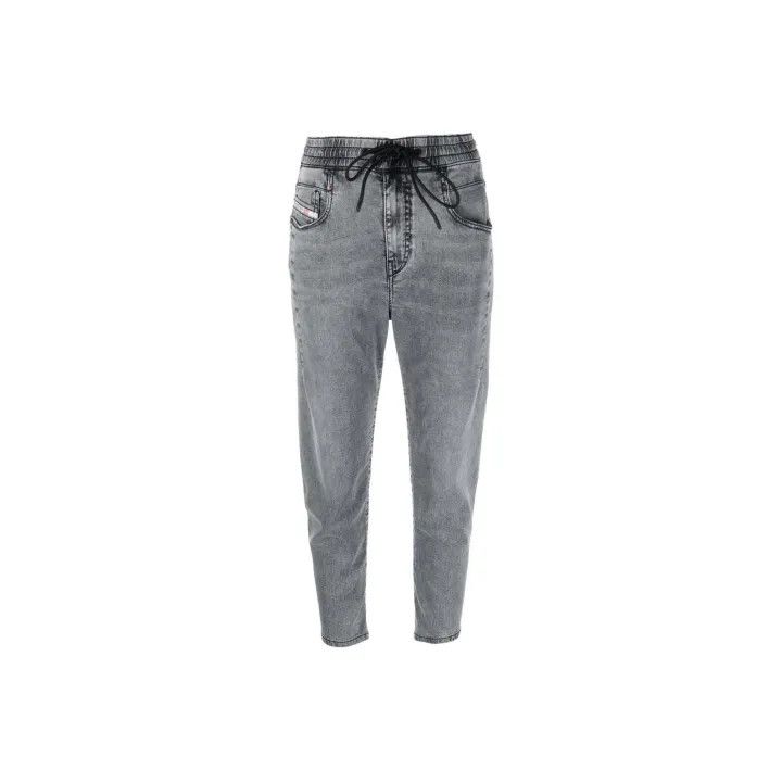 Diesel Drawstring Ankle Denim Pants for Women 0079