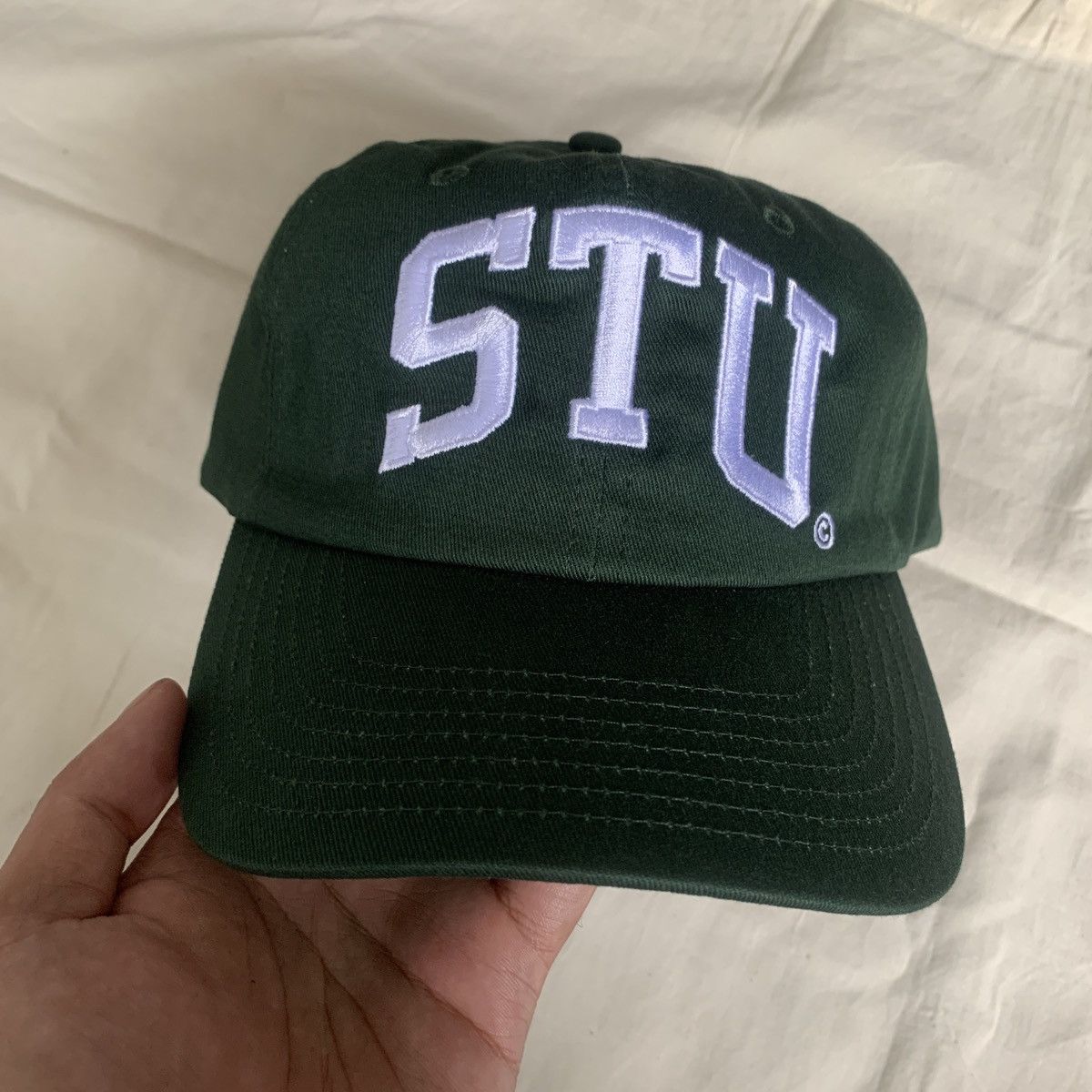 Stussy Stussy stu arch strapback cap Size ONE SIZE - 1 Thumbnail