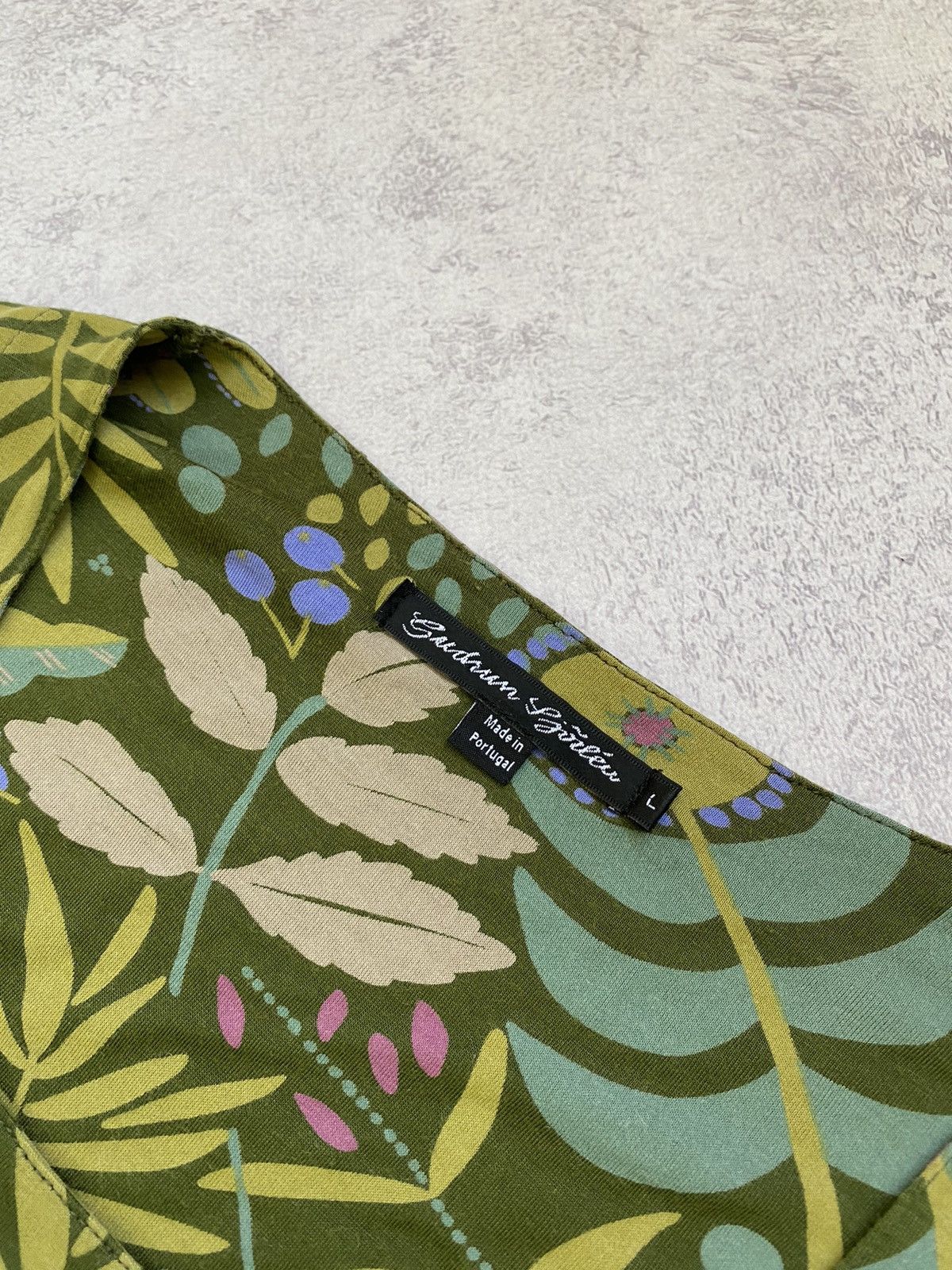 Gudrun Sjoden Gudrun Sjoden Womens Multicolor Floral Midi Dress Size L Size L / US 10 / IT 46 - 9 Thumbnail
