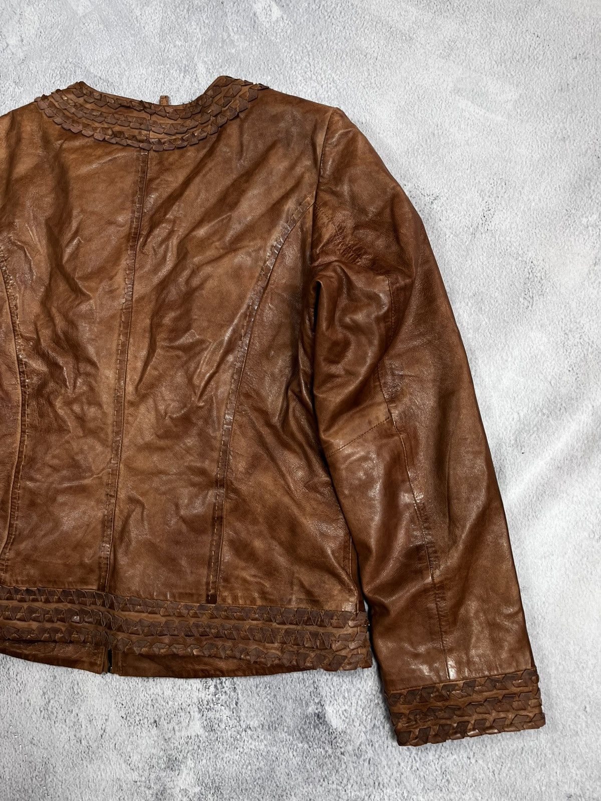 Vintage Vintage Leather retro style jacket streetwear size L Size L / US 10 / IT 46 - 7 Thumbnail