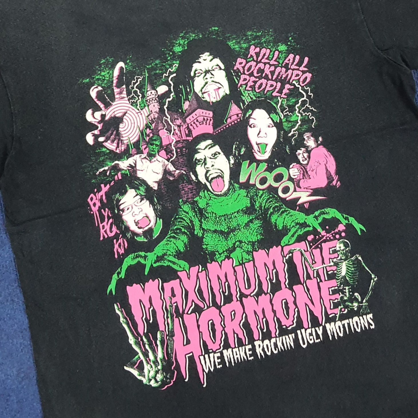 Band Tees × Japanese Brand × Vintage Vintage Maximum The Hormone Japan Rock Band Tshirt Size US L / EU 52-54 / 3 - 2 Thumbnail