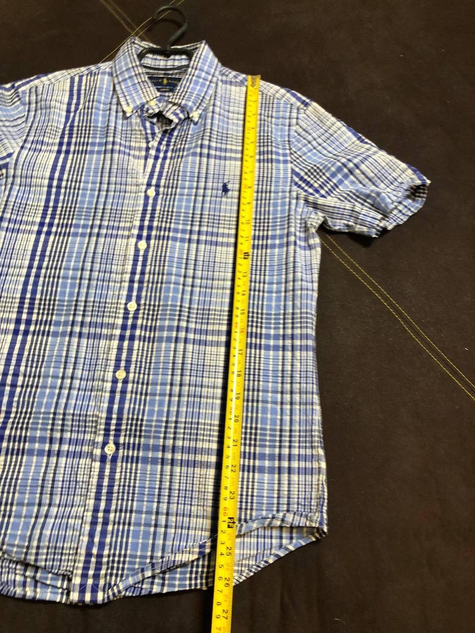 Polo Ralph Lauren Ralph Lauren Blue Check Shirt, Cotton Button-down shirt Size US S / EU 44-46 / 1 - 8 Thumbnail