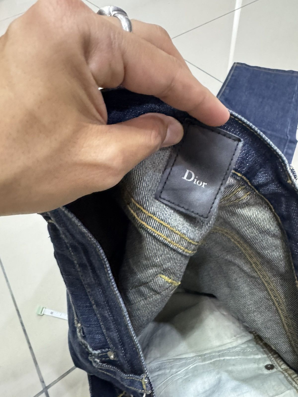 Dior VINTAGE DIOR SKINNY FIT JEANS Size US 30 / EU 46 - 12 Thumbnail