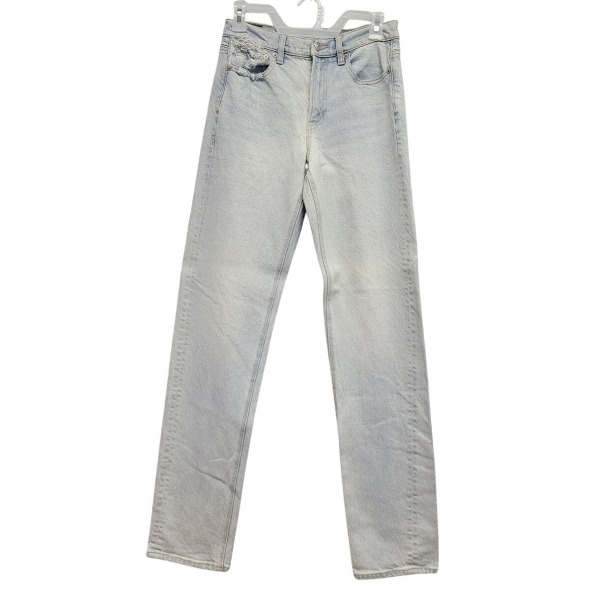 American Eagle Outfitters New American Eagle Size 2 High Rise Straight Denim Jeans Size 26" / US 2 / IT 38 - 1 Thumbnail