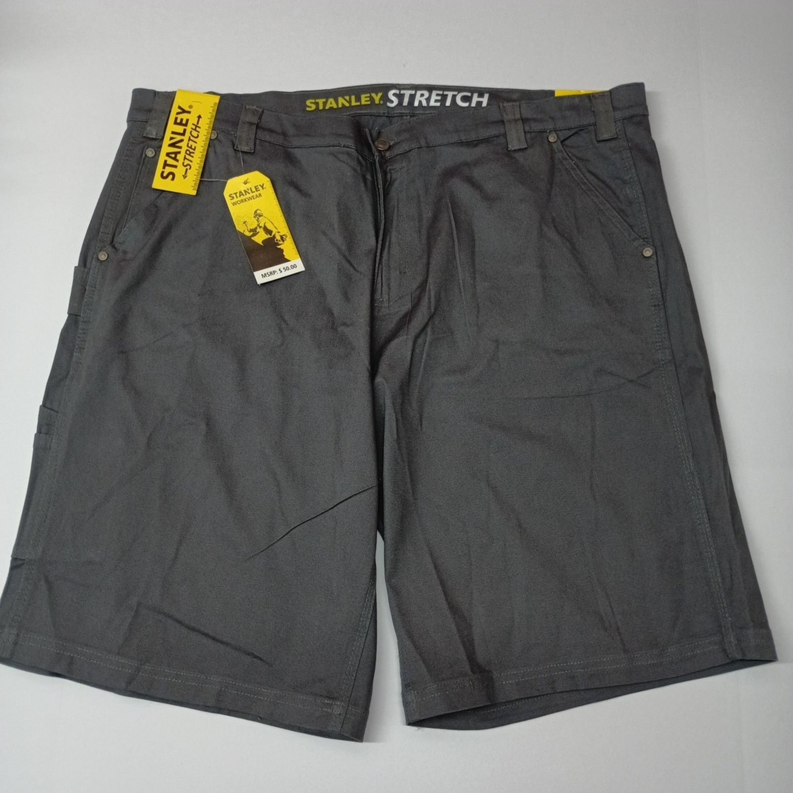 Other Stanley Workwear Carpenter Shorts Men's 44 Gray Stretch Size US 44 / EU 60 - 1 Thumbnail
