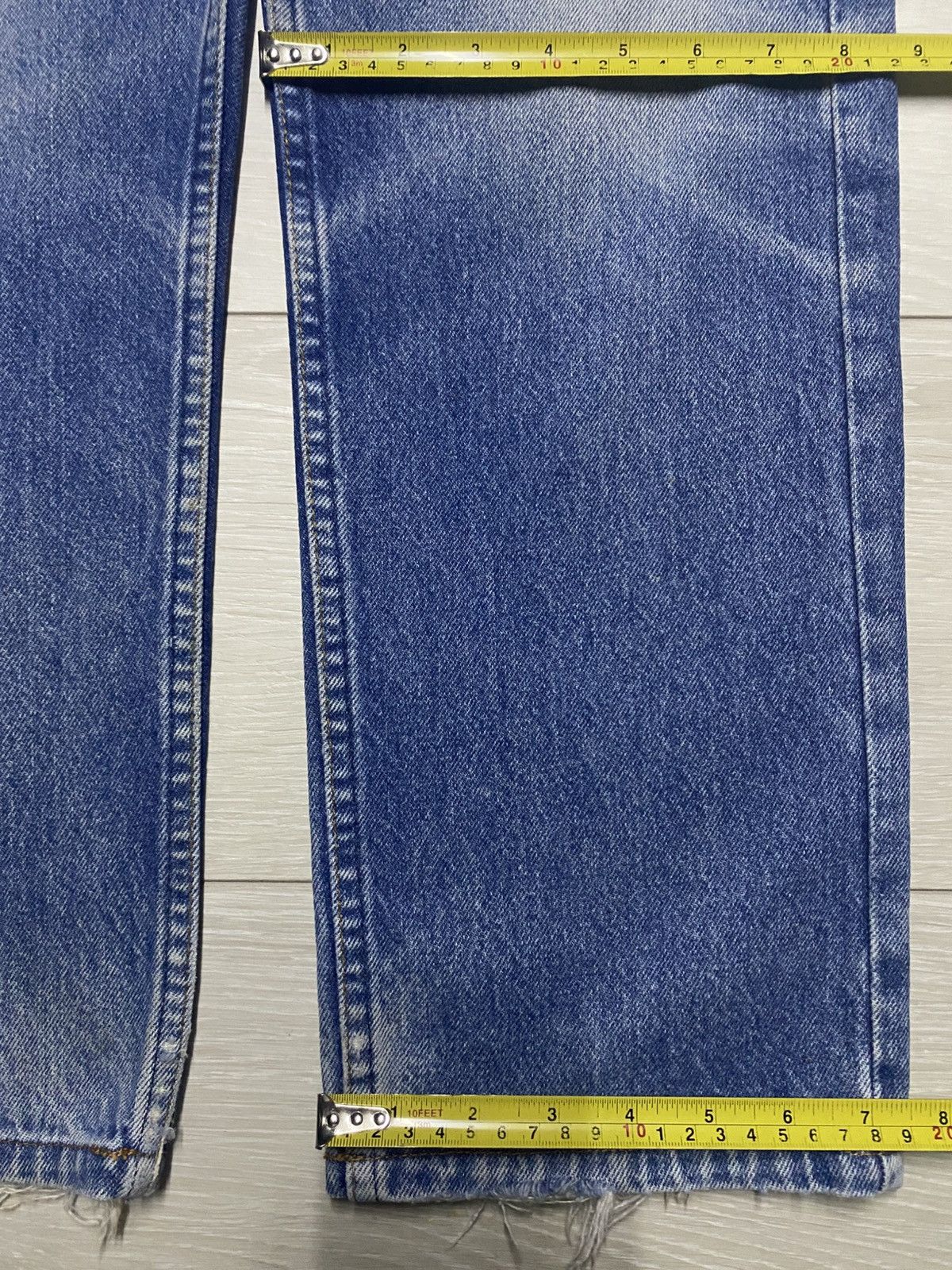 Levi's Vintage Levis 505 90s Faded Wash Distressed Jeans Size US 29 - 17 Thumbnail