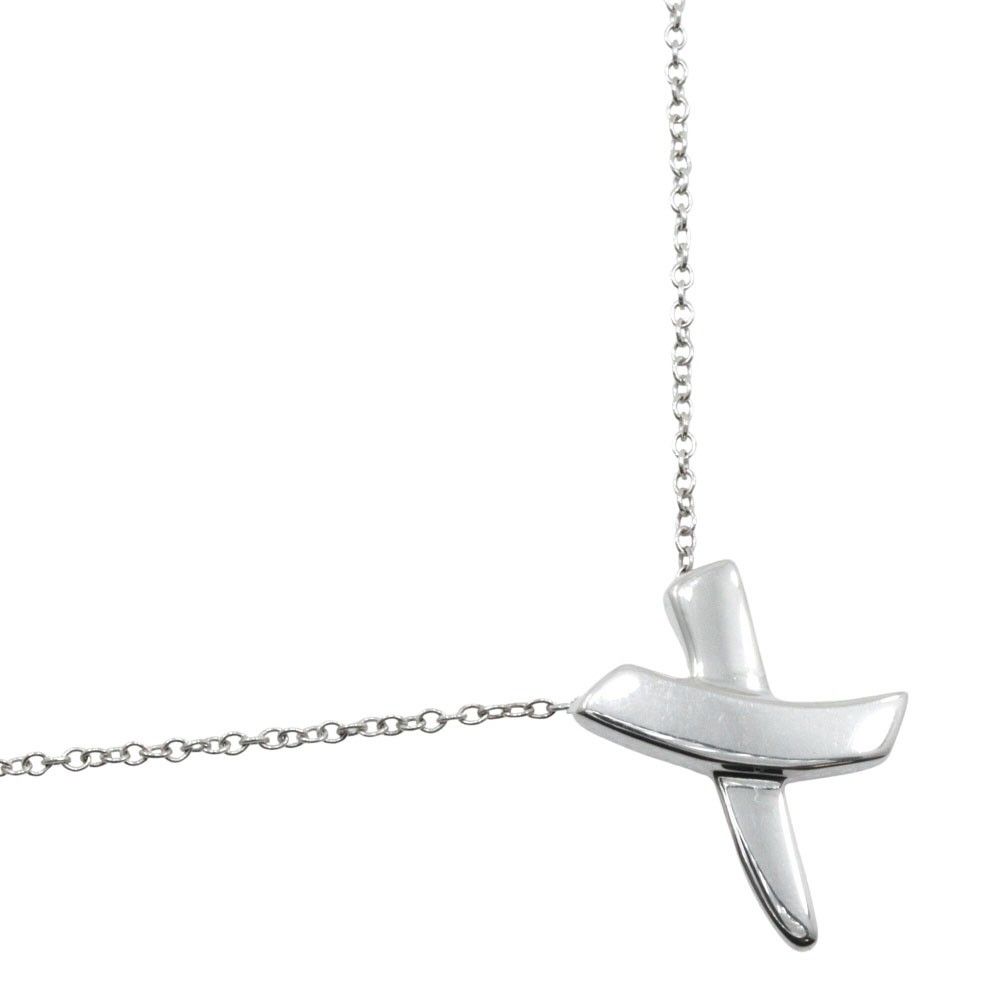 Tiffany & Co. Tiffany & Co. Paloma Picasso Graffiti X Pendant Necklace Silver Size ONE SIZE - 1 Thumbnail