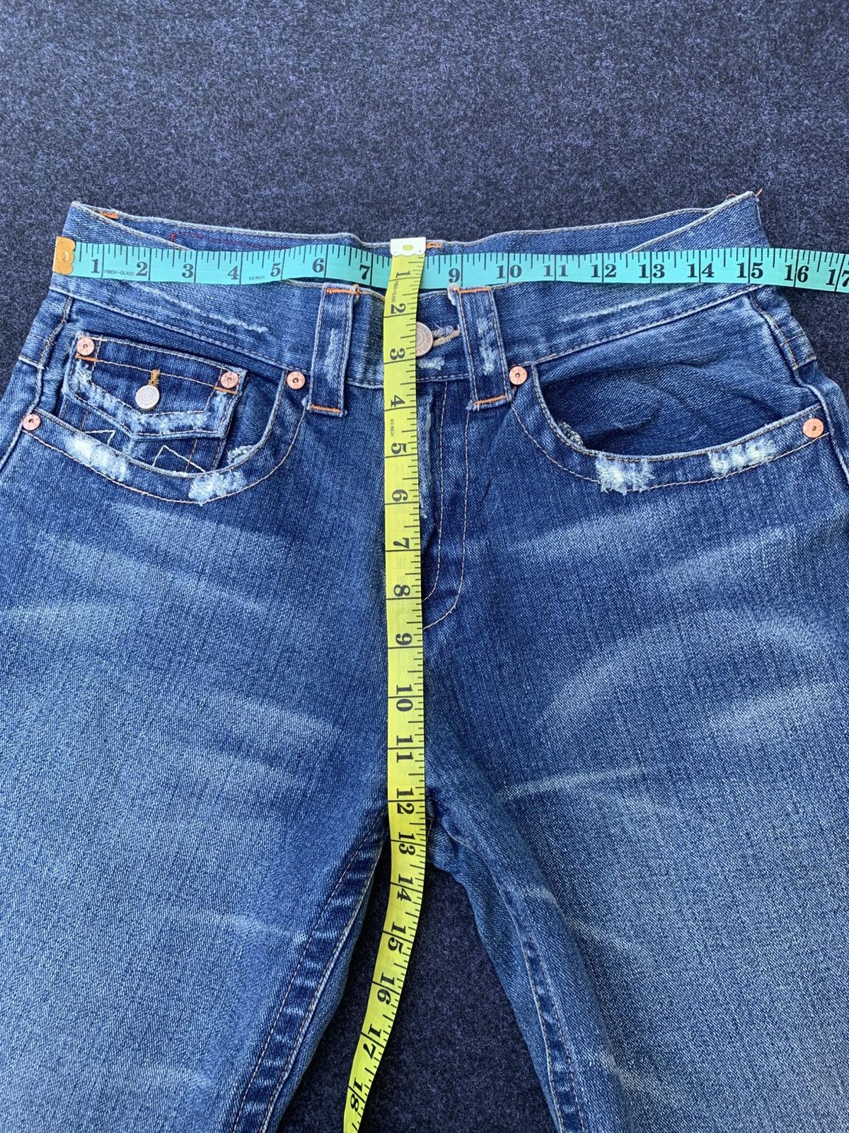 True Religion Vintage True Religion Made in USA Flare Jeans Size US 31 - 7 Thumbnail