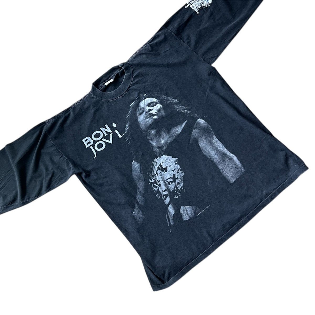 Vintage Mega Rare Bon Jovi Longsleeve 1989 Size US XL / EU 56 / 4 - 3 Thumbnail