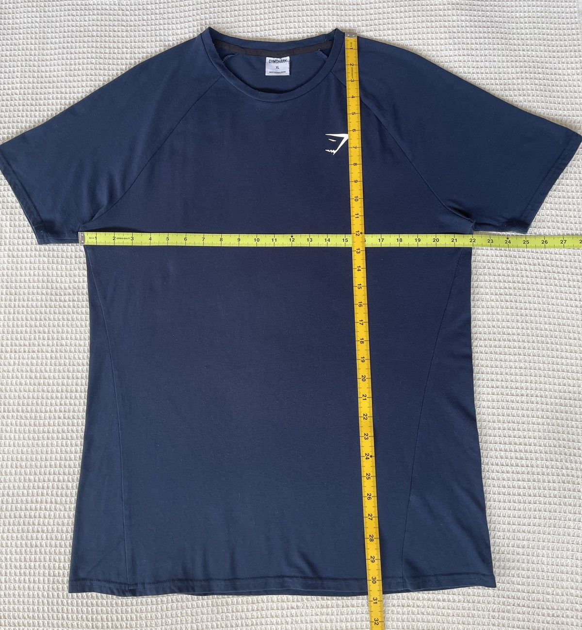 Gymshark 🔥Gymshark🔥Crest Logo Gym Tshirt Men’s XL Navy Blue Size US XL / EU 56 / 4 - 5 Thumbnail