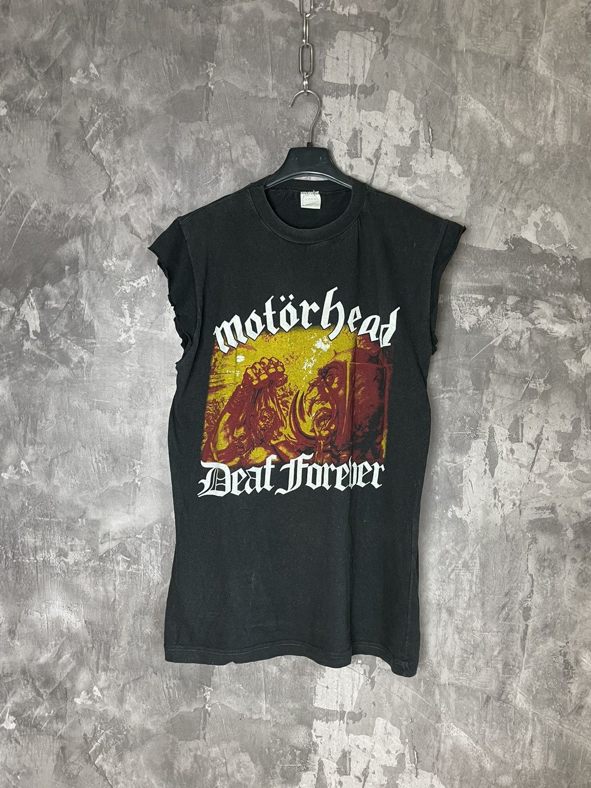 Band Tees × Vintage Vintage 90s MOTORHEAD Metal Band Faded T-Shirt Size US M / EU 48-50 / 2 - 1 Thumbnail