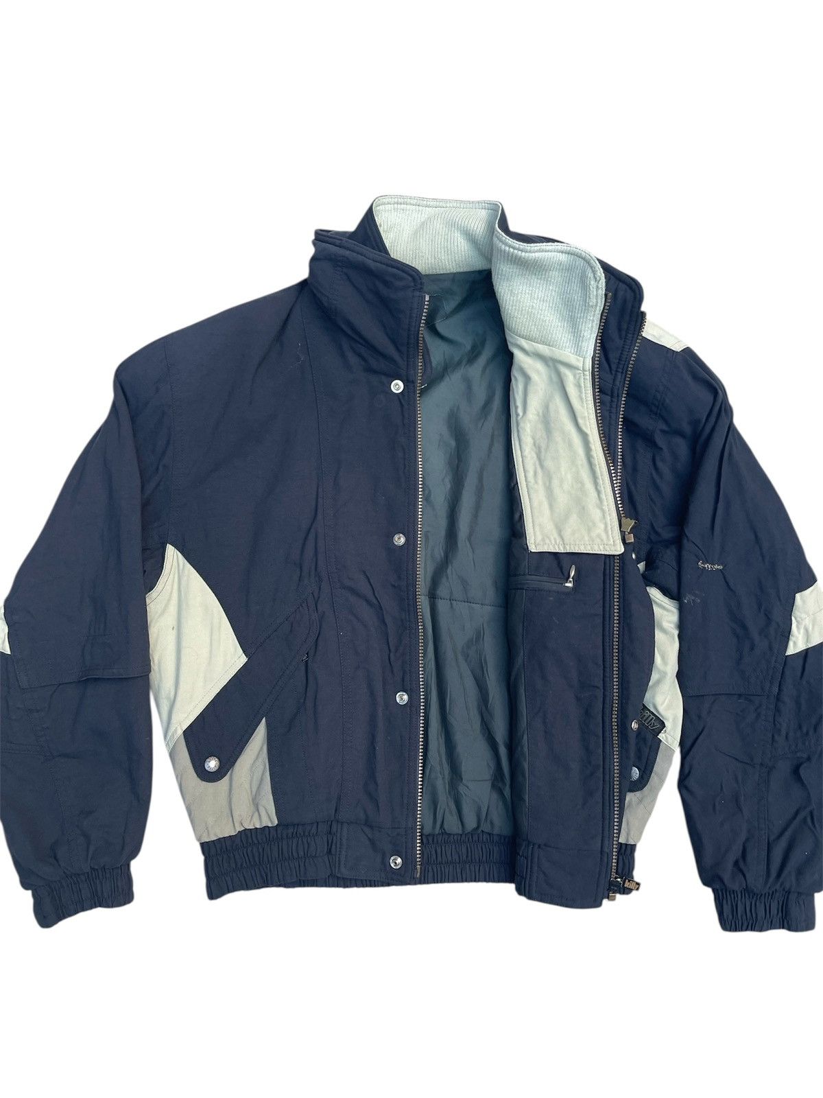 Japanese Brand × Vintage Vintage Kelly Ski Jacket – Navy & Gray, Alpine Ready Size US M / EU 48-50 / 2 - 3 Thumbnail