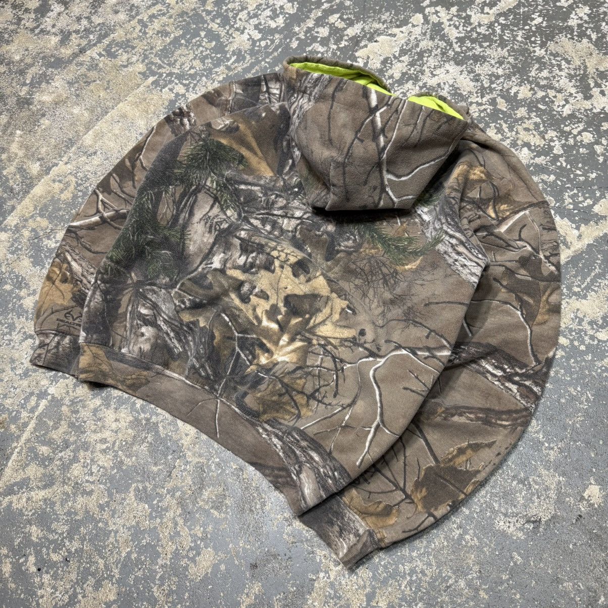 Vintage Vintage Camo RealTree Essential Hoodie Sweatshirt Size US XXS / EU 40 - 9 Thumbnail