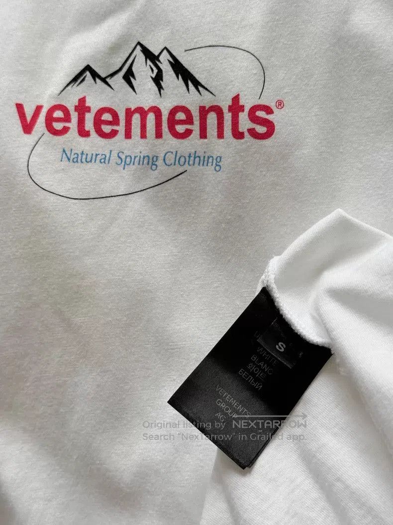 Vetements VETEMENTS Logo Short Sleeve Parody Size US S / EU 44-46 / 1 - 4 Thumbnail