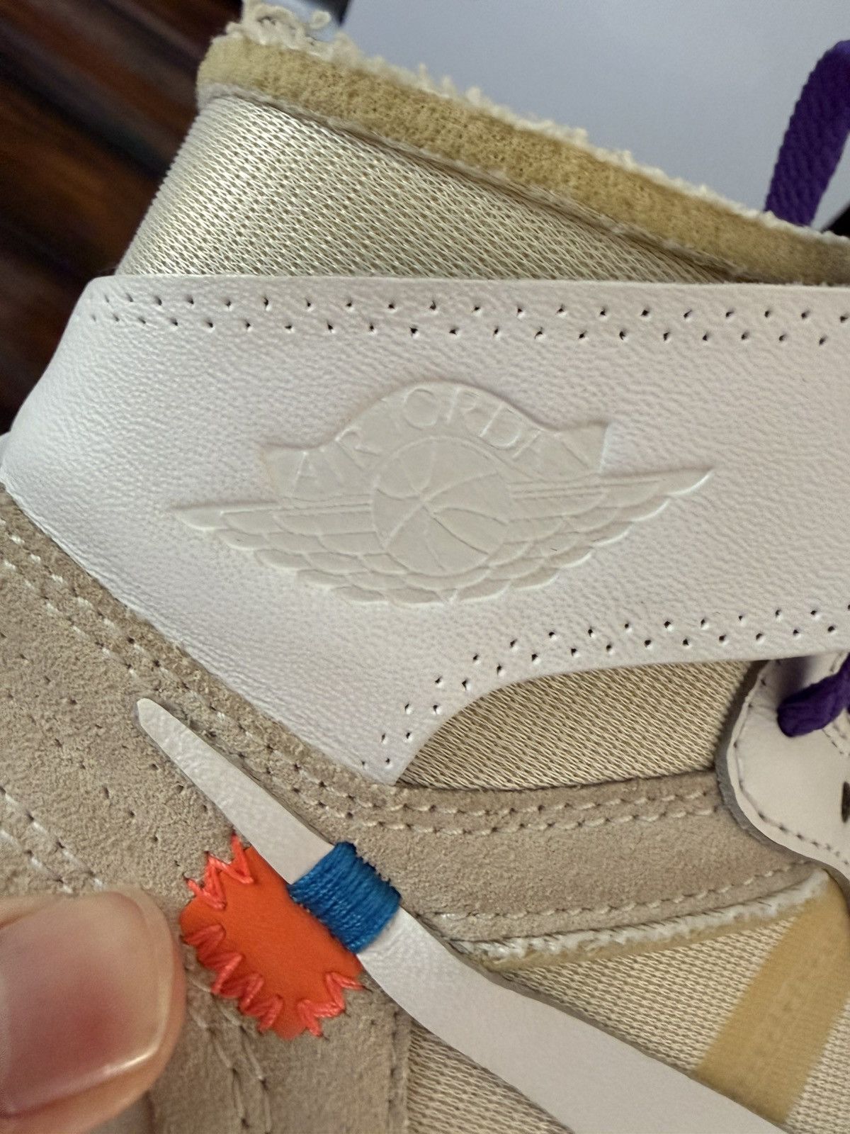 Jordan Brand × Off-White Off-White Jordan 1 NRG Size US 7.5 / EU 40-41 - 7 Thumbnail