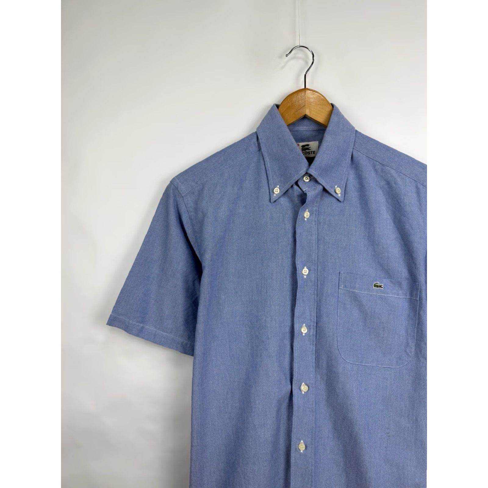 Lacoste VINTAGE Lacoste Shirt Men T-Shirt 90s Made in France Blue M 39 (M) Retro Rare Size 39 (M) Mens Size US M / EU 48-50 / 2 - 3 Thumbnail