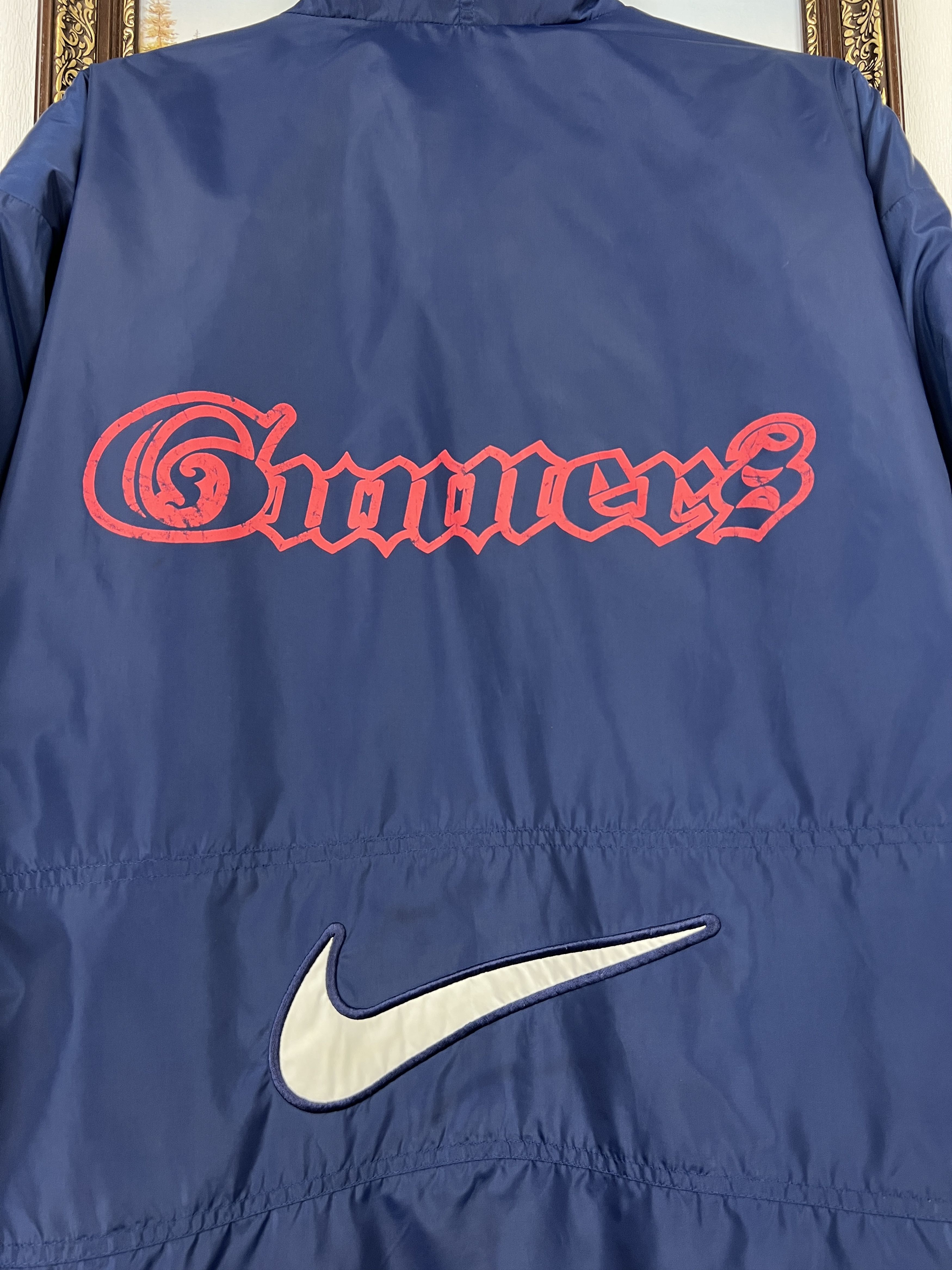 Nike Vintage 90's Nike Arsenal Football Jacket Soccer Bomber Size US XL / EU 56 / 4 - 18 Thumbnail