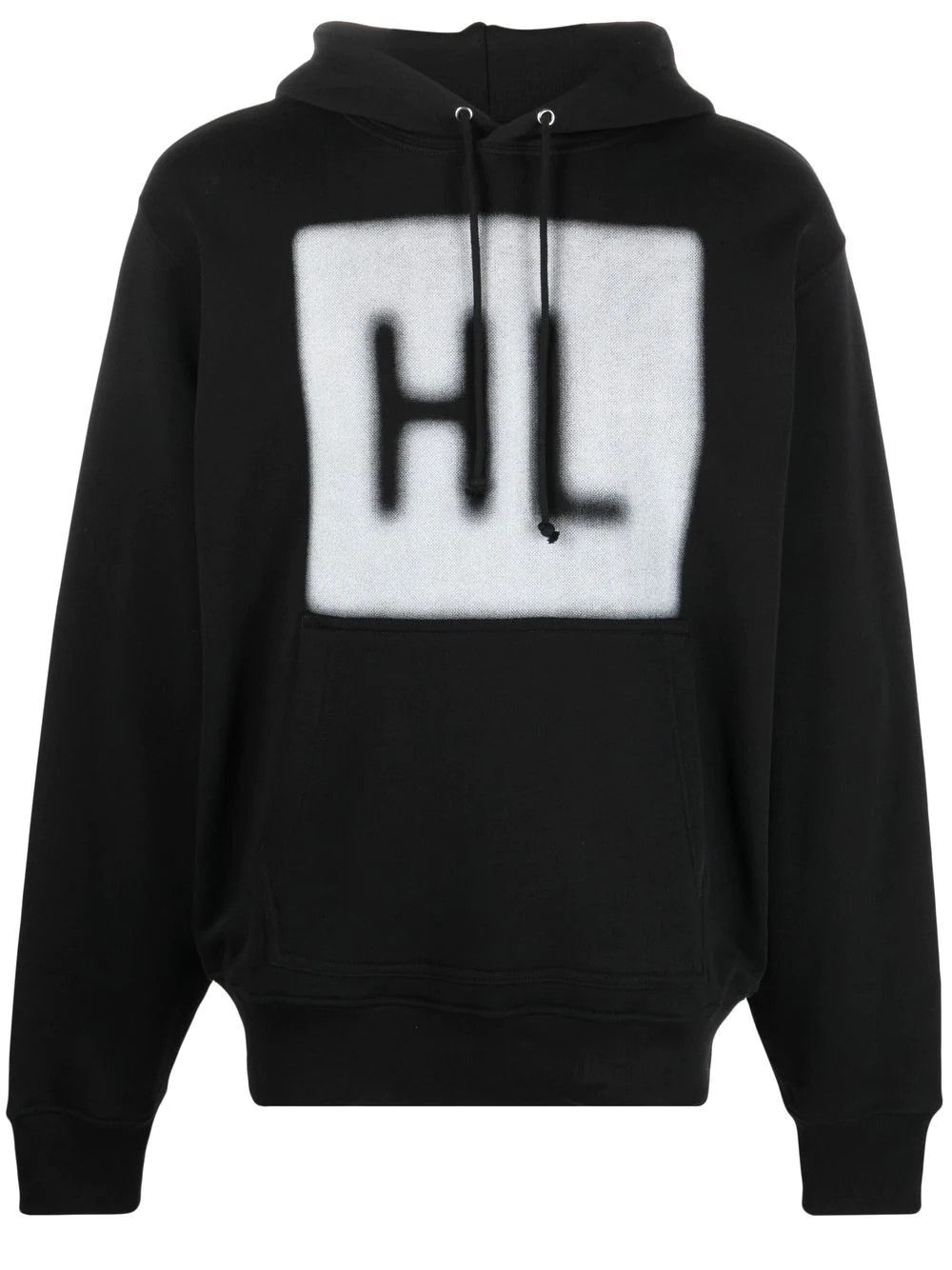 Helmut Lang o1c11t2y0823 Blur FT Hoodie in Black Size US M / EU 48-50 / 2 - 1 Thumbnail
