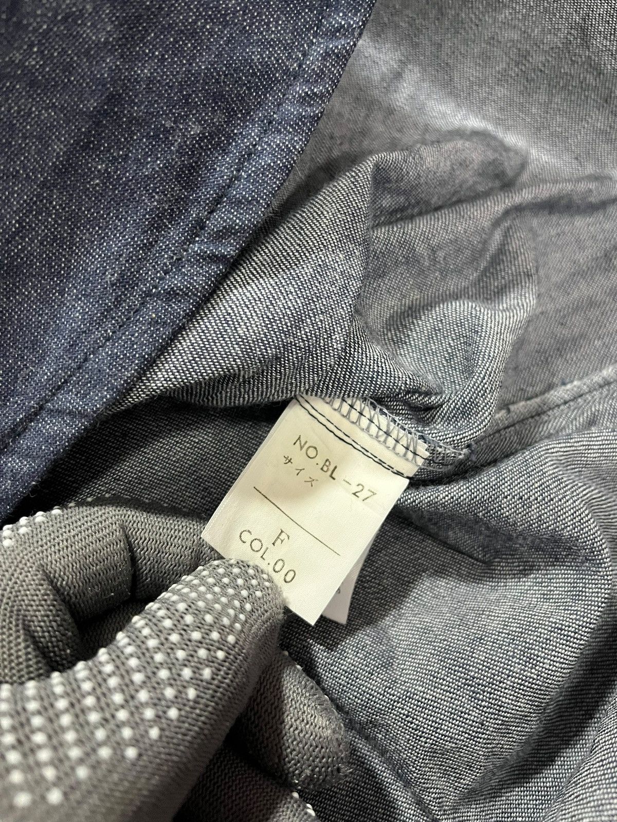 Designer × Japanese Brand × Vintage BLUE WAY JAPANESE BRAND DENIM LONG SLEEVES SHIRT Size US S / EU 44-46 / 1 - 6 Thumbnail