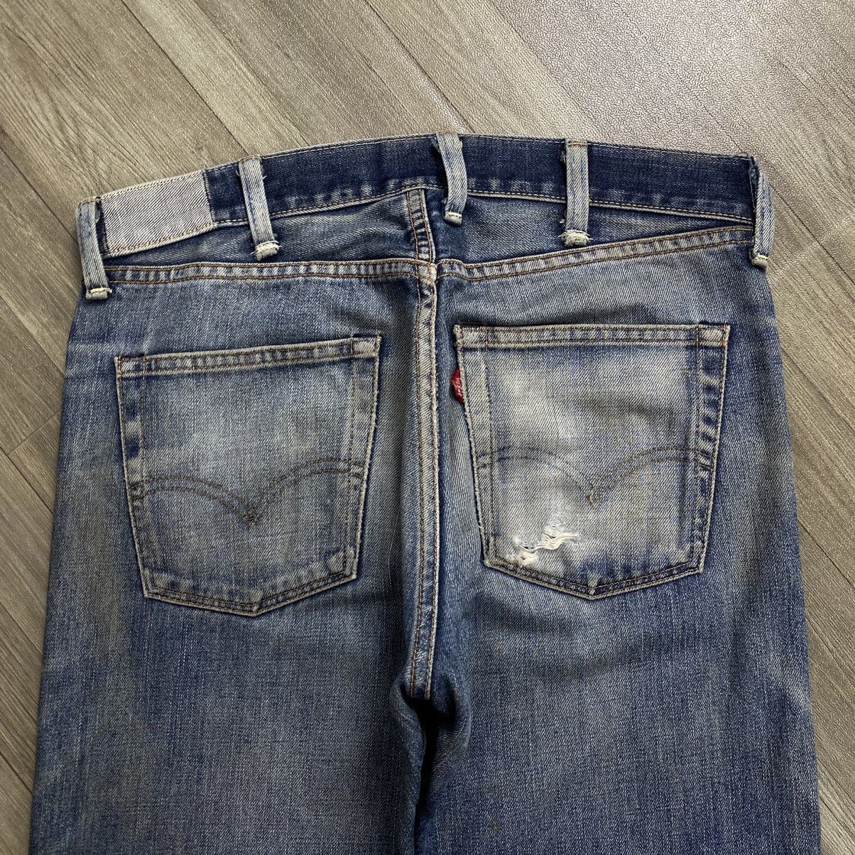 Levi's Vintage Clothing 1990s Vintage Levi’s LVC Big E Distressed Selvedge Denim Size US 29 - 9 Thumbnail