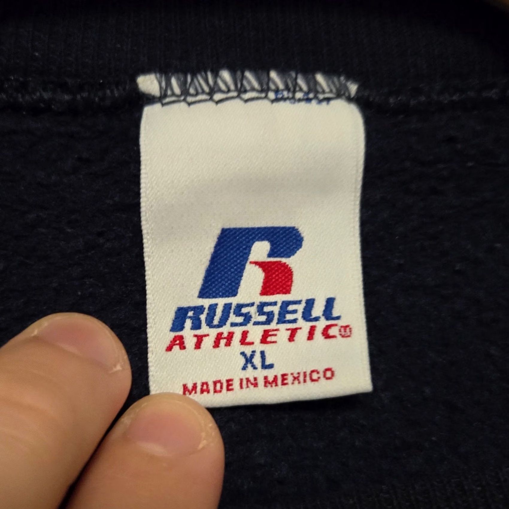 Russell Athletic VINTAGE Russell Athletic Howard University Sweatshirt Men Large Blue 90s Pullover XL Mens Size US XL / EU 56 / 4 - 2 Thumbnail