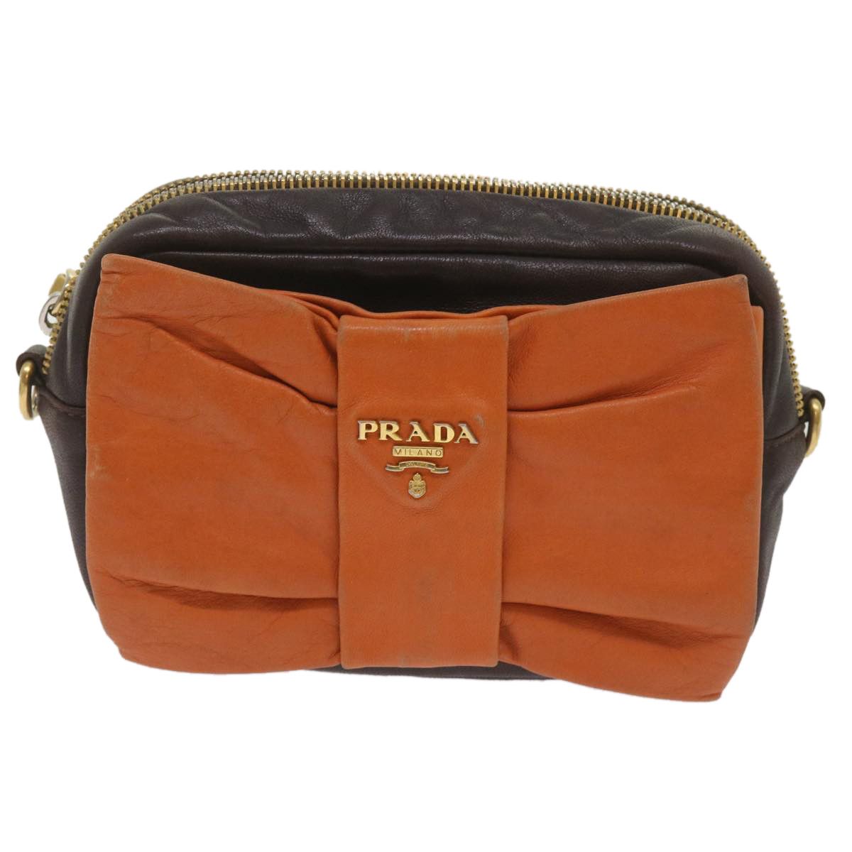 Prada Ribbon Multicolour Leather Shoulder Bag (Pre-Owned) Size ONE SIZE - 1 Thumbnail