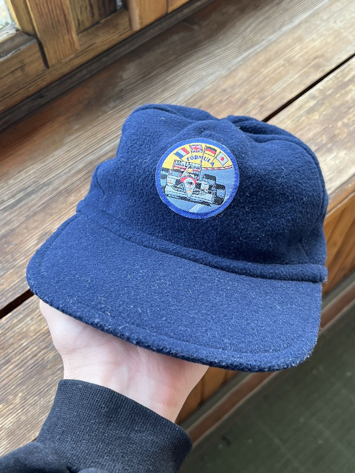 Vintage Vintage Streetwear Fleece Hat Formula 1 Y2K Size ONE SIZE - 4 Thumbnail
