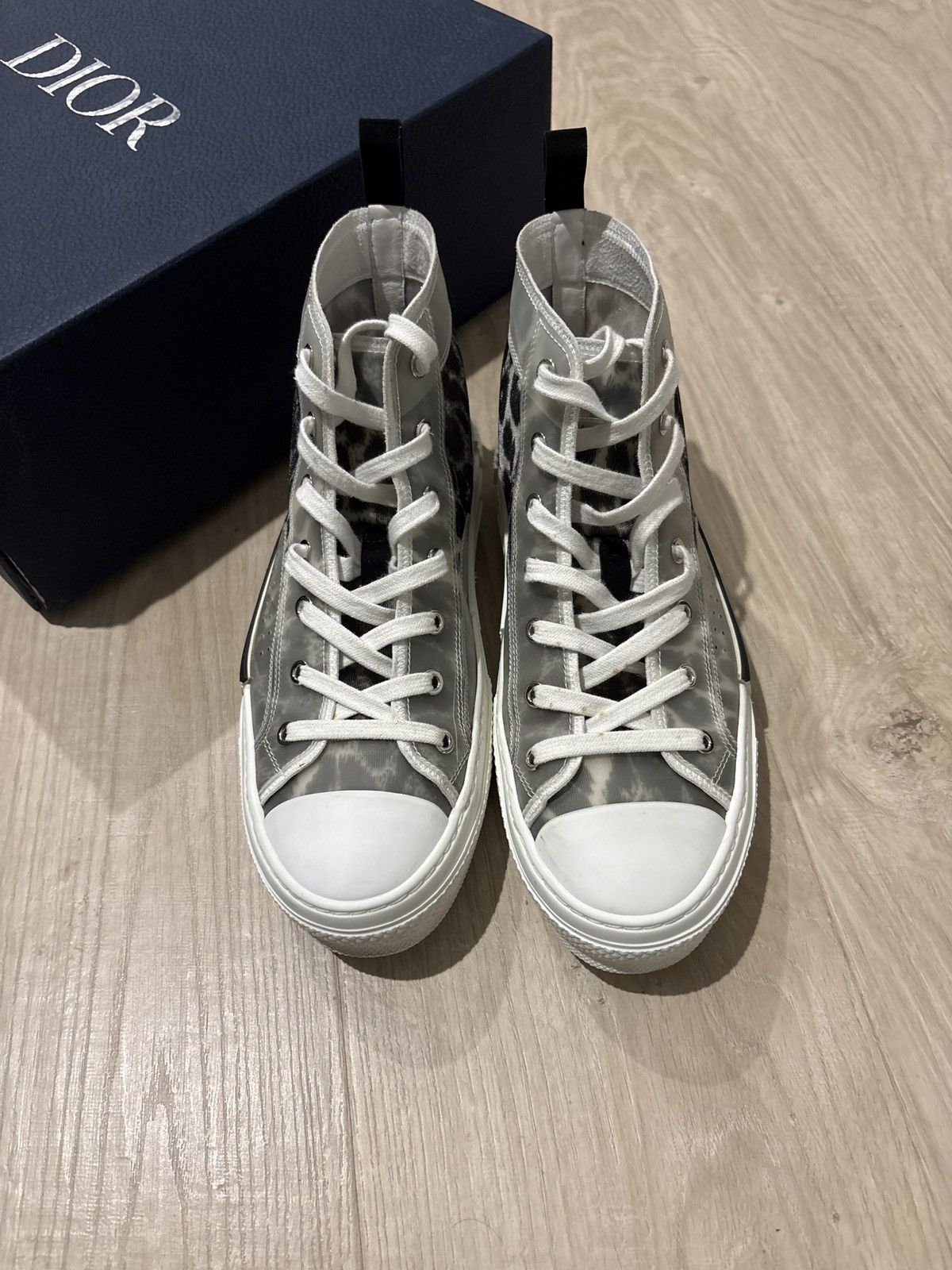 Dior DIOR Snow Leopard High top Shoes WITH BOX Size US 8/EU 40 Size US 7 / EU 40 - 2 Thumbnail