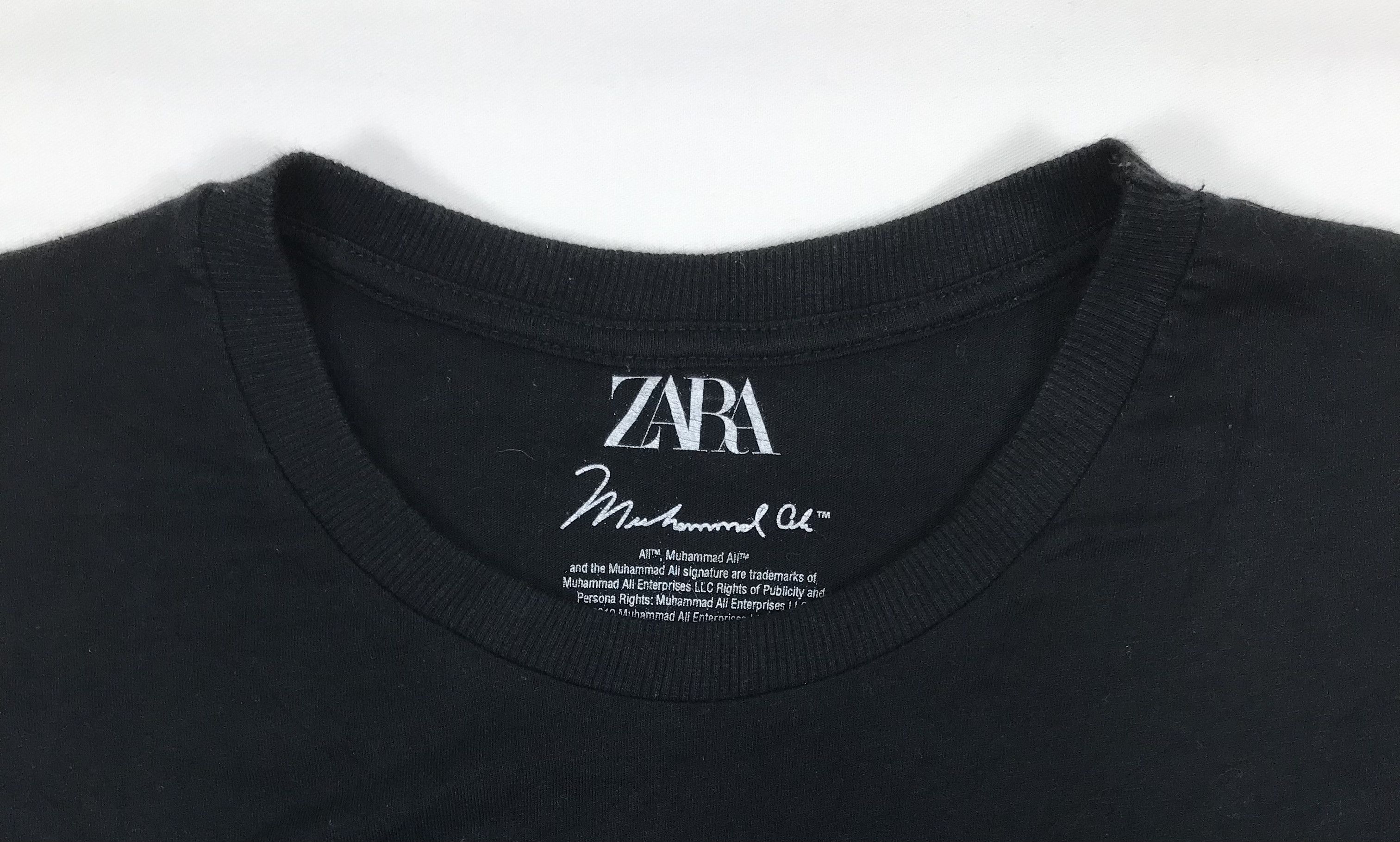 Zara Zara x Muhammad Ali Photo T Shirt Size US L / EU 52-54 / 3 - 3 Thumbnail