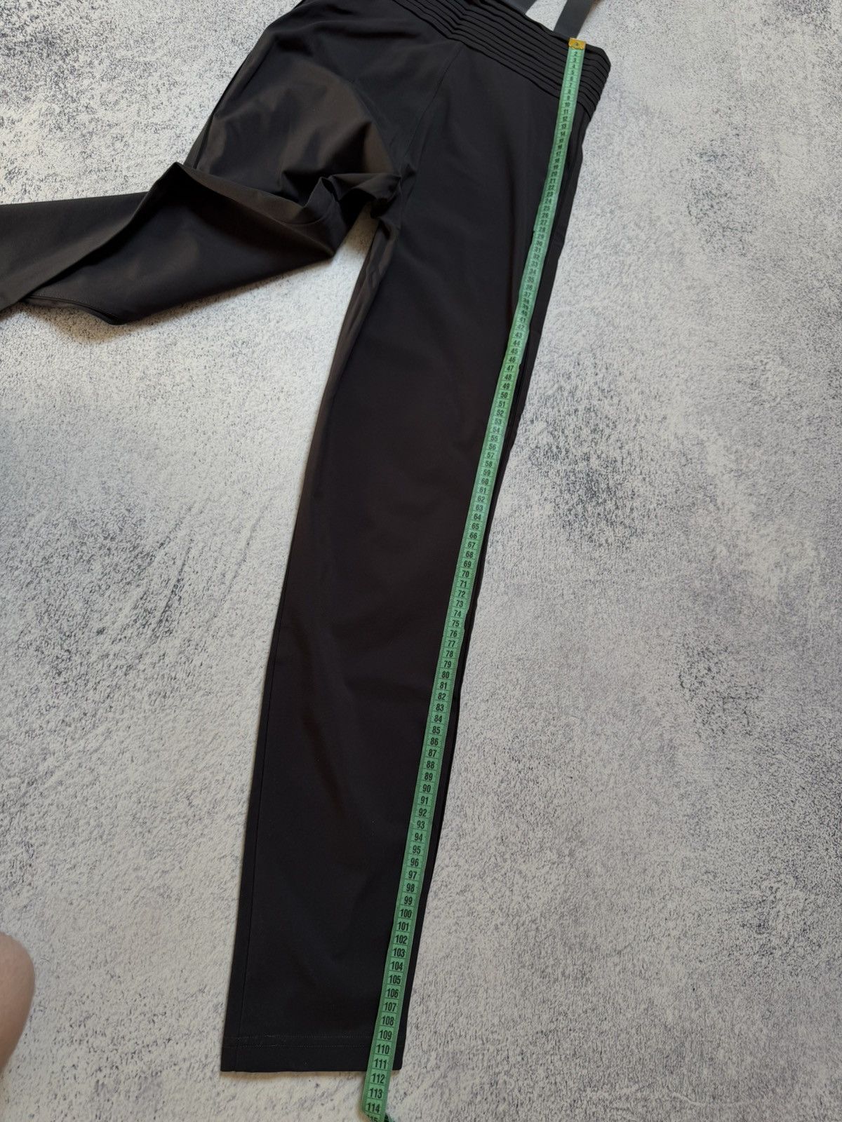 Marithe + Francois Girbaud Style Rick Owens Overalls High Waist Suspender Pants Size 28" / US 6 / IT 42 - 14 Thumbnail
