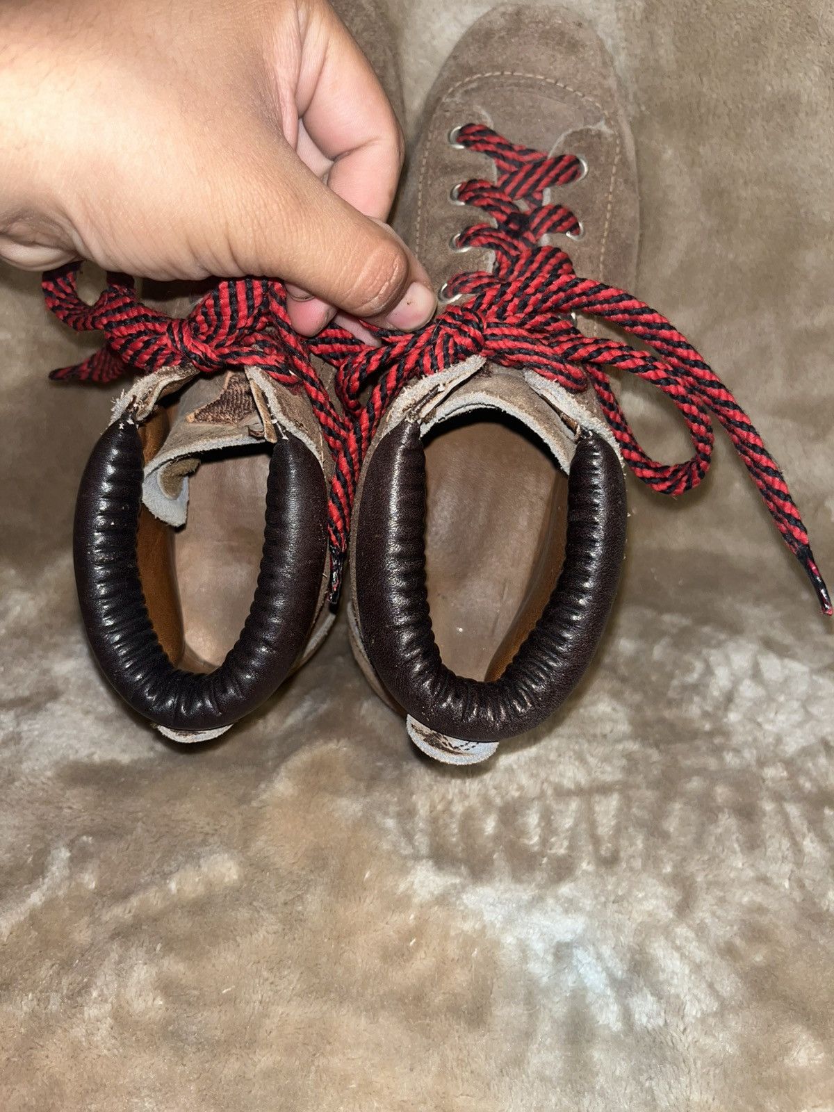 Vasque Vintage 90’s Vasque Made in Italy Mountaineering Hiking Boot Size US 7.5 / EU 40-41 - 9 Thumbnail