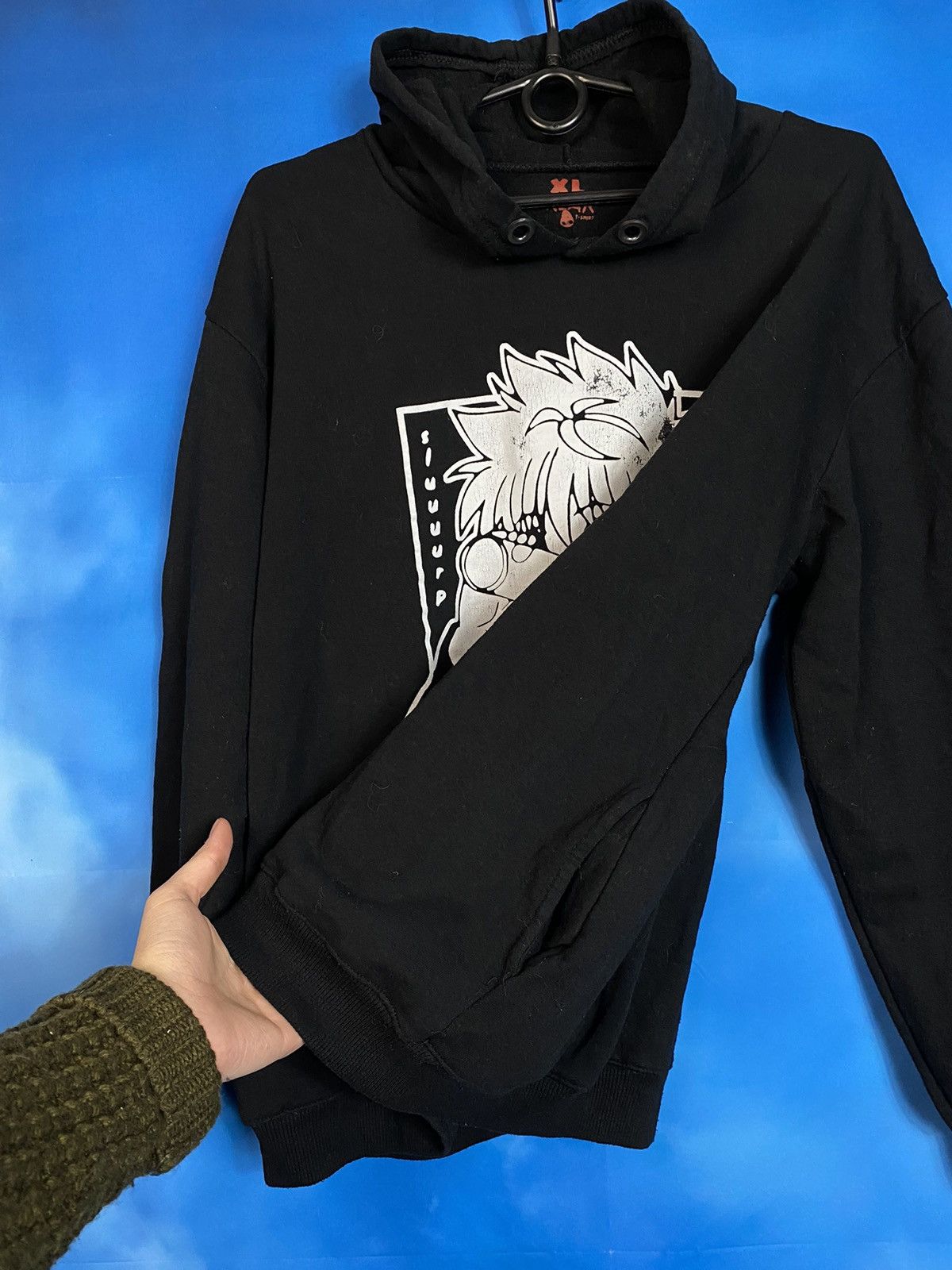 Hunter × Japanese Brand × Vintage Anime Hunter 90s vintage hoodie y2k Size US M / EU 48-50 / 2 - 3 Thumbnail