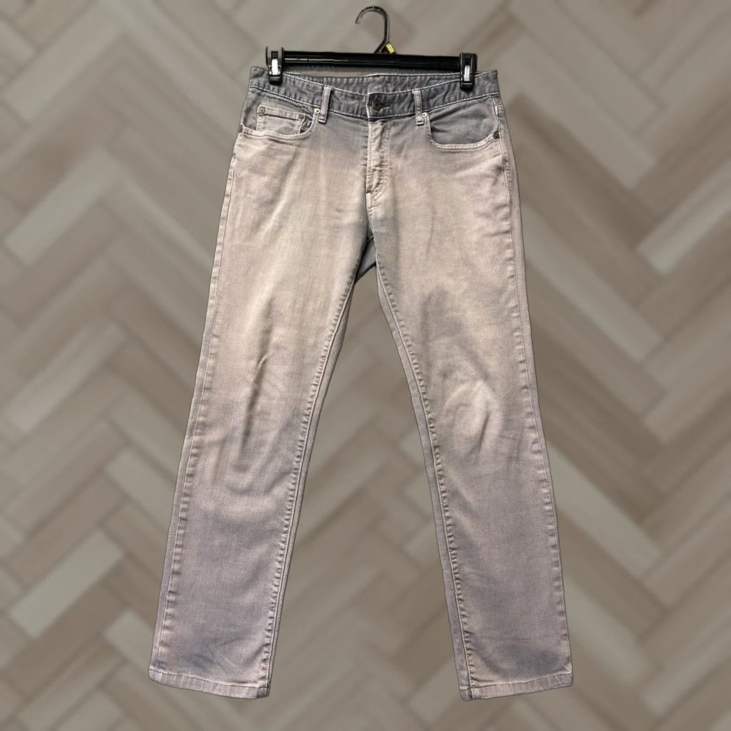 Bonobos Bonobos Jeans Men’s 31x32 Faded Gray Slim Fit Cotton Stretch /0336 Size US 31 - 1 Thumbnail