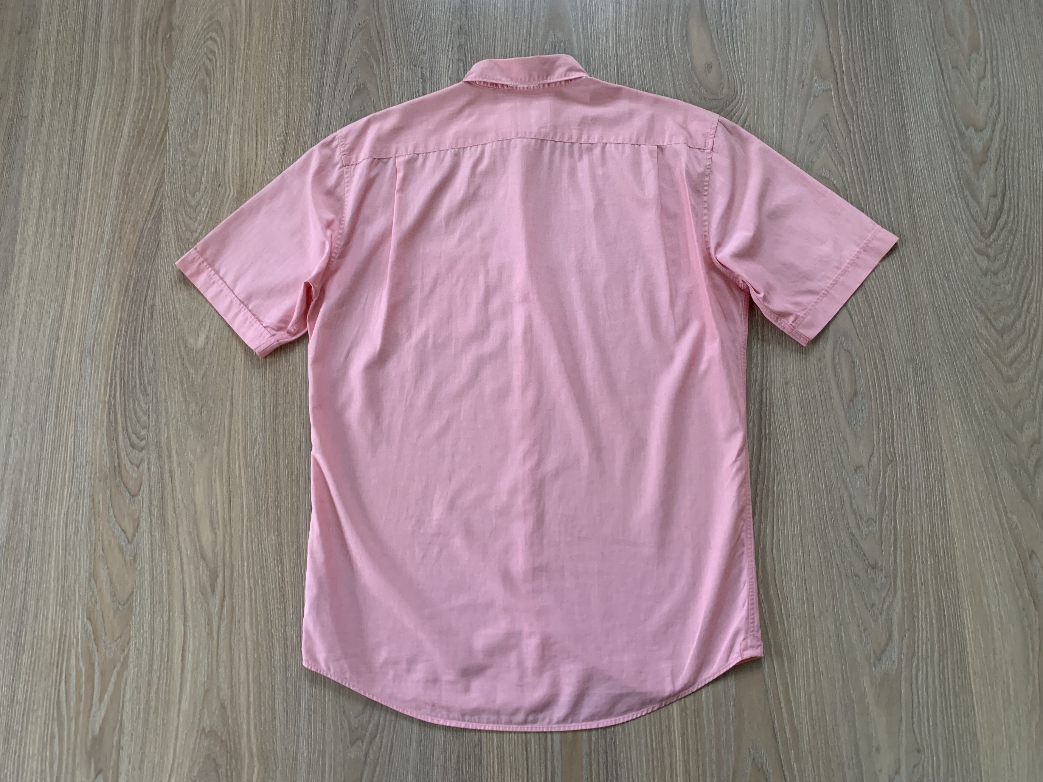 Lacoste × Vintage Lacoste Vintage Short Sleeve Coral Pink Shirt Size US S / EU 44-46 / 1 - 3 Thumbnail