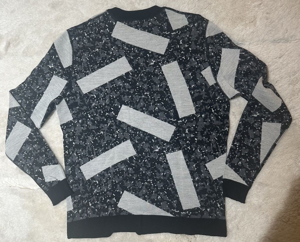 JULIEN DAVID Julien David Grey Pattern Sweater Size US M / EU 48-50 / 2 - 6 Thumbnail