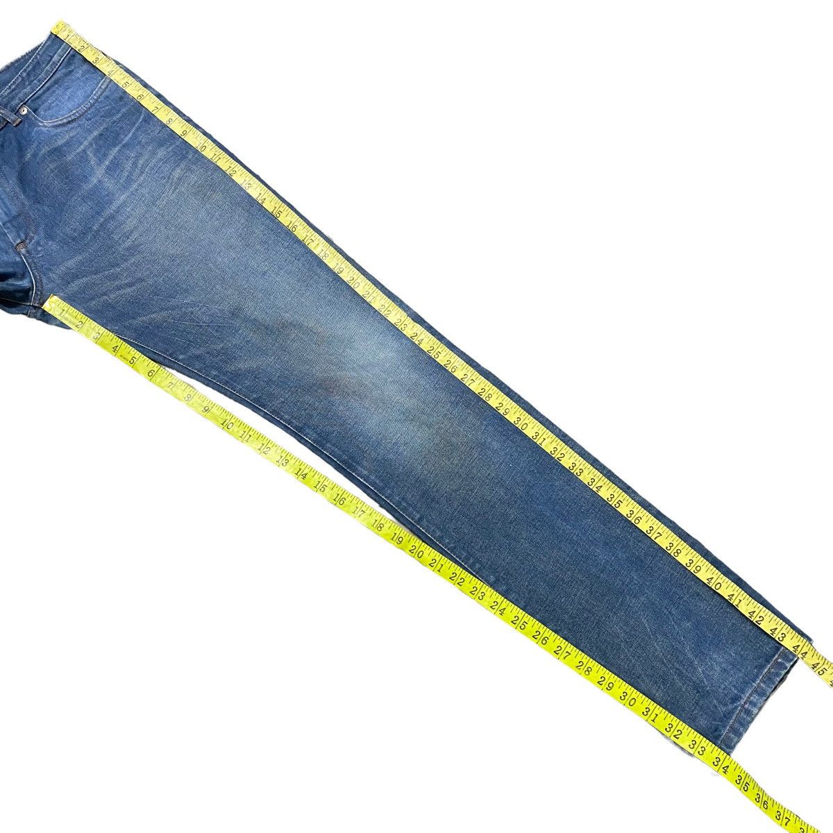 Maison Margiela Vintage Maison Margiela Raw Denim Jeans Washed Blue Size US 32 / EU 48 - 18 Thumbnail