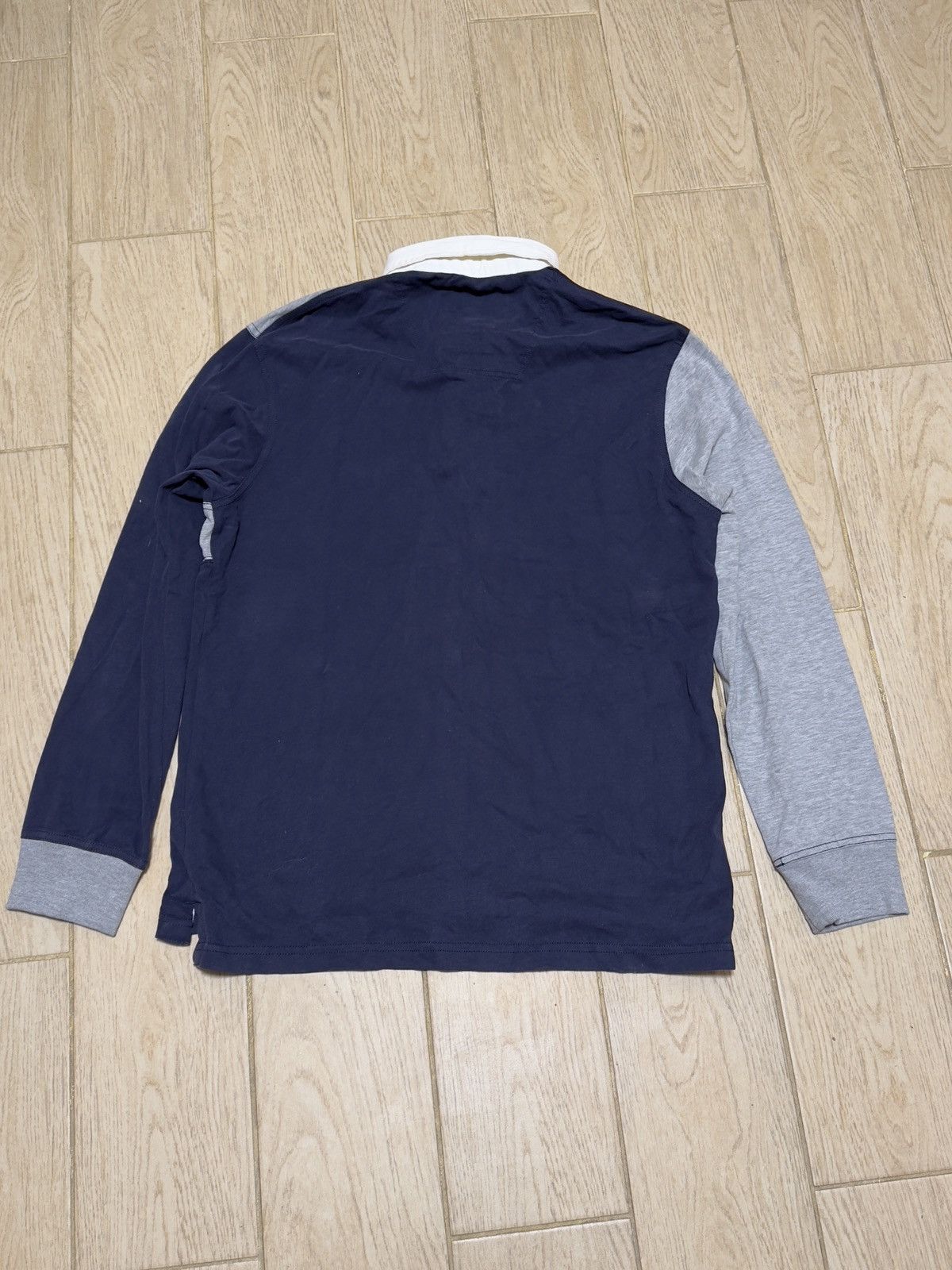 Designer × Japanese Brand Vintage Polo Ralph Lauren Style Distressed Rugby Sweatshirt Size US M / EU 48-50 / 2 - 7 Thumbnail