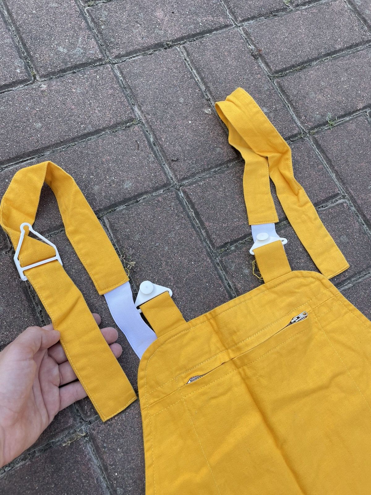 Le Laboureur × Vintage Vintage French Sanfor Workwear Faded Overalls Pants Size US 38 / EU 54 - 9 Thumbnail