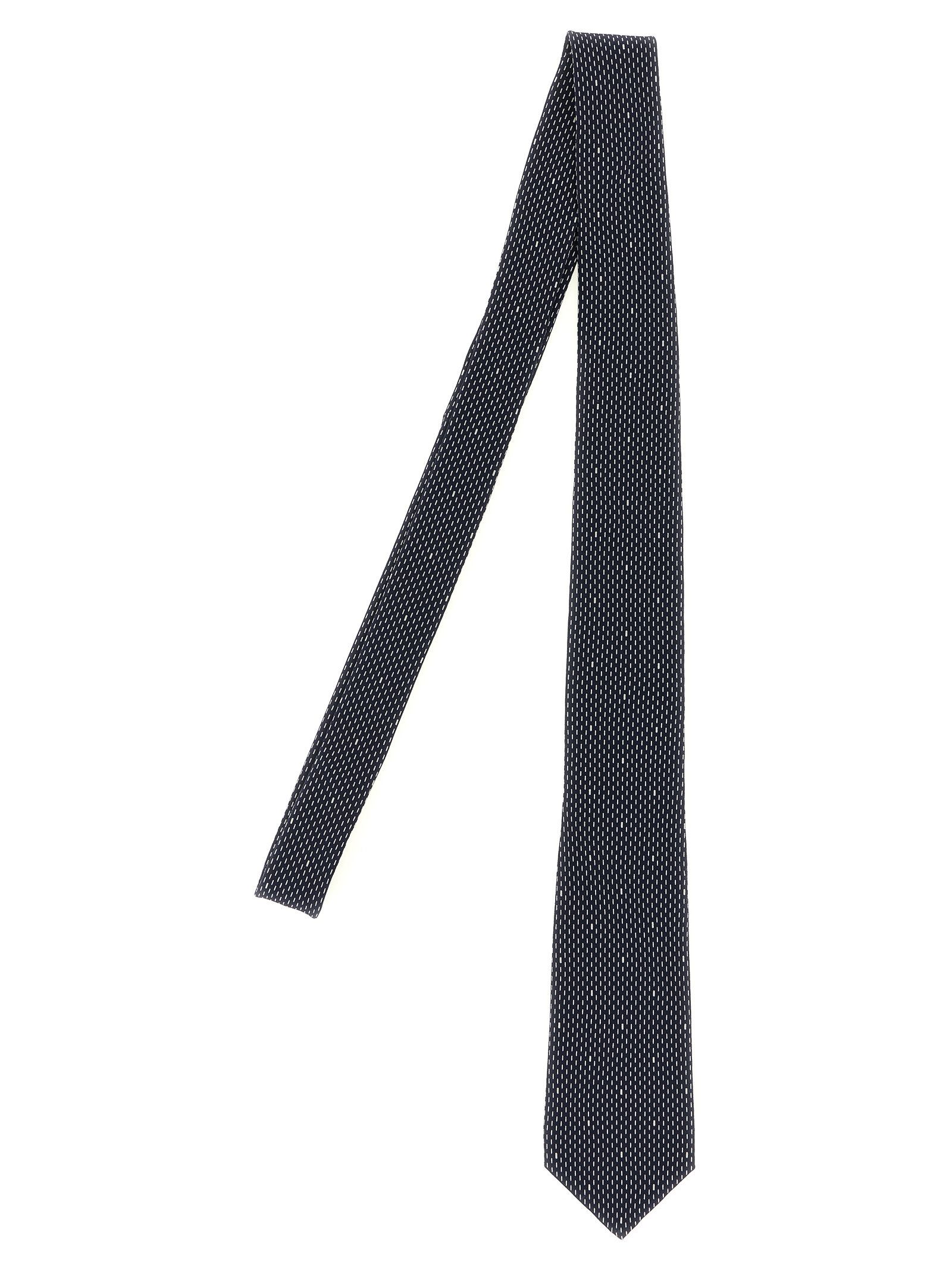 Saint Laurent Paris Polka dot tie Size ONE SIZE - 1 Thumbnail