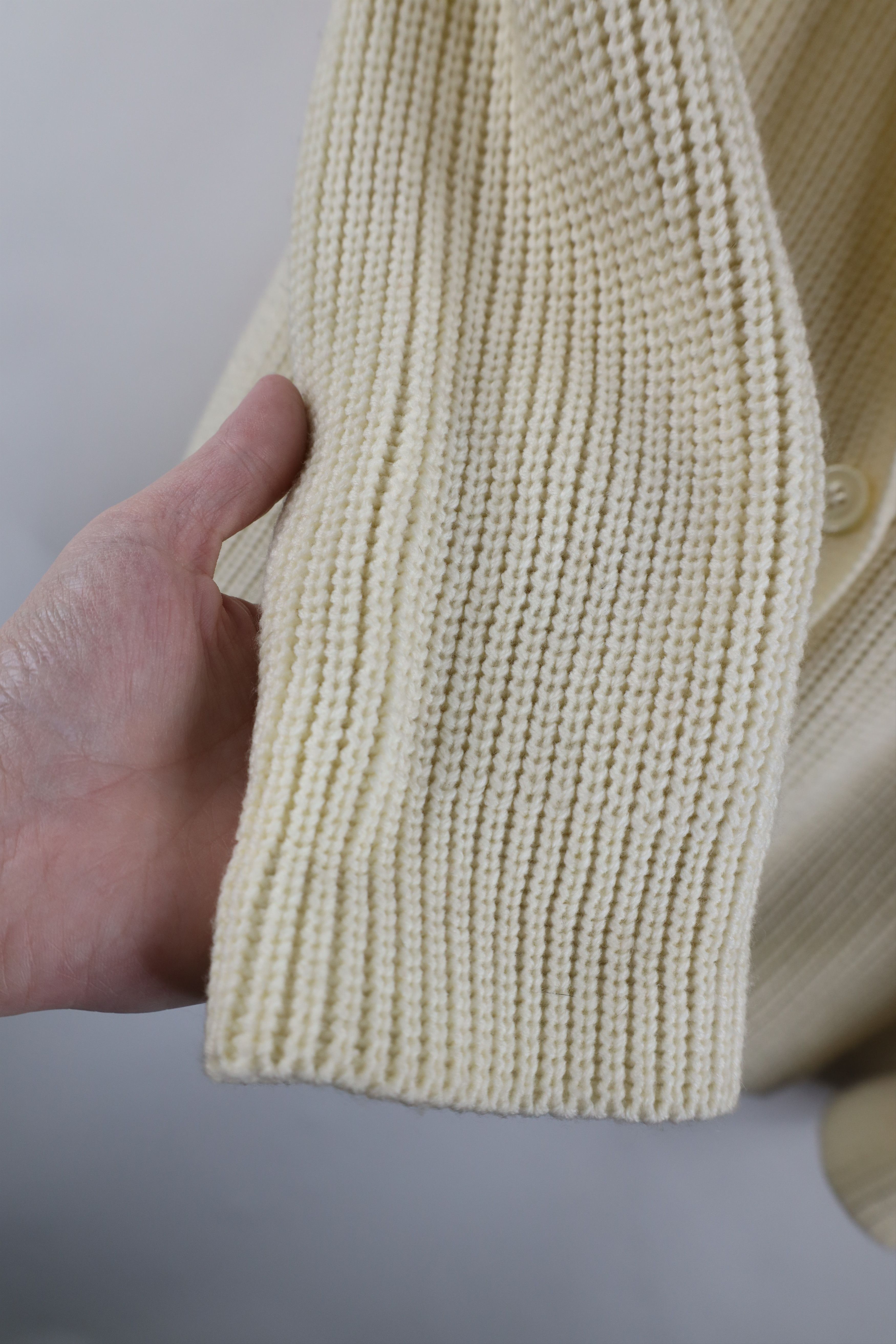 Vintage Vintage 70s Streetwear Ribbed Knit Blazer Cardigan Sweater Size M / US 6-8 / IT 42-44 - 7 Thumbnail