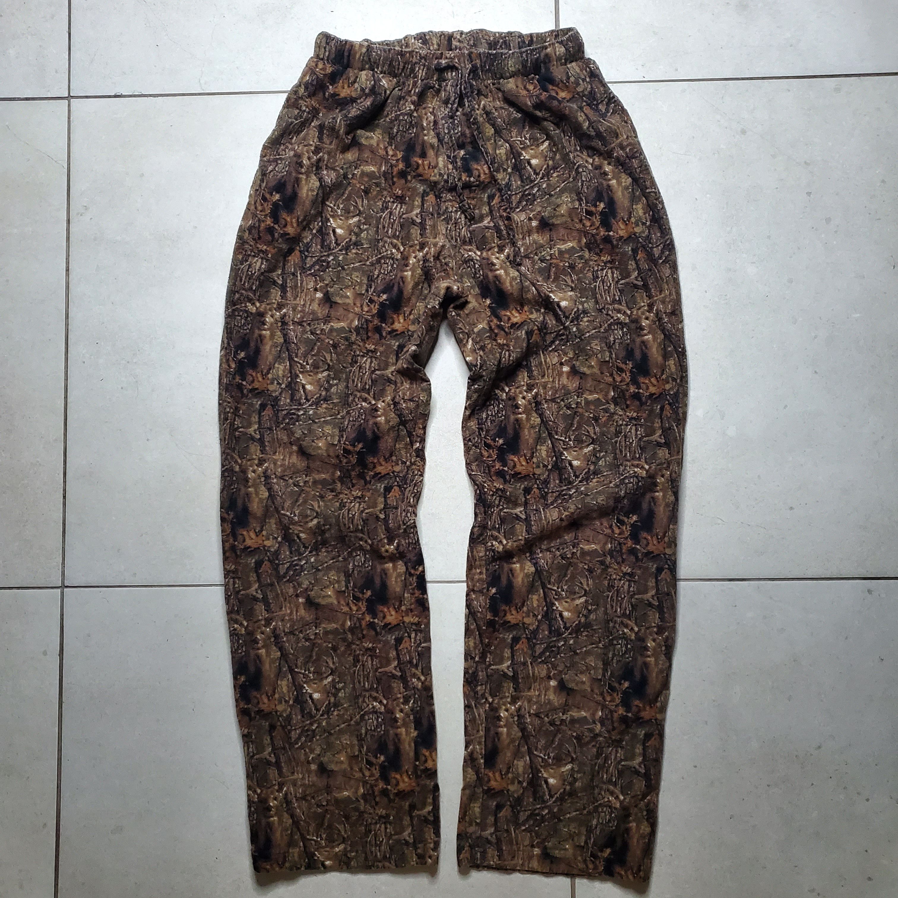 Realtree Vintage camo hunting sweatpants deer print Size US 33 - 2 Thumbnail