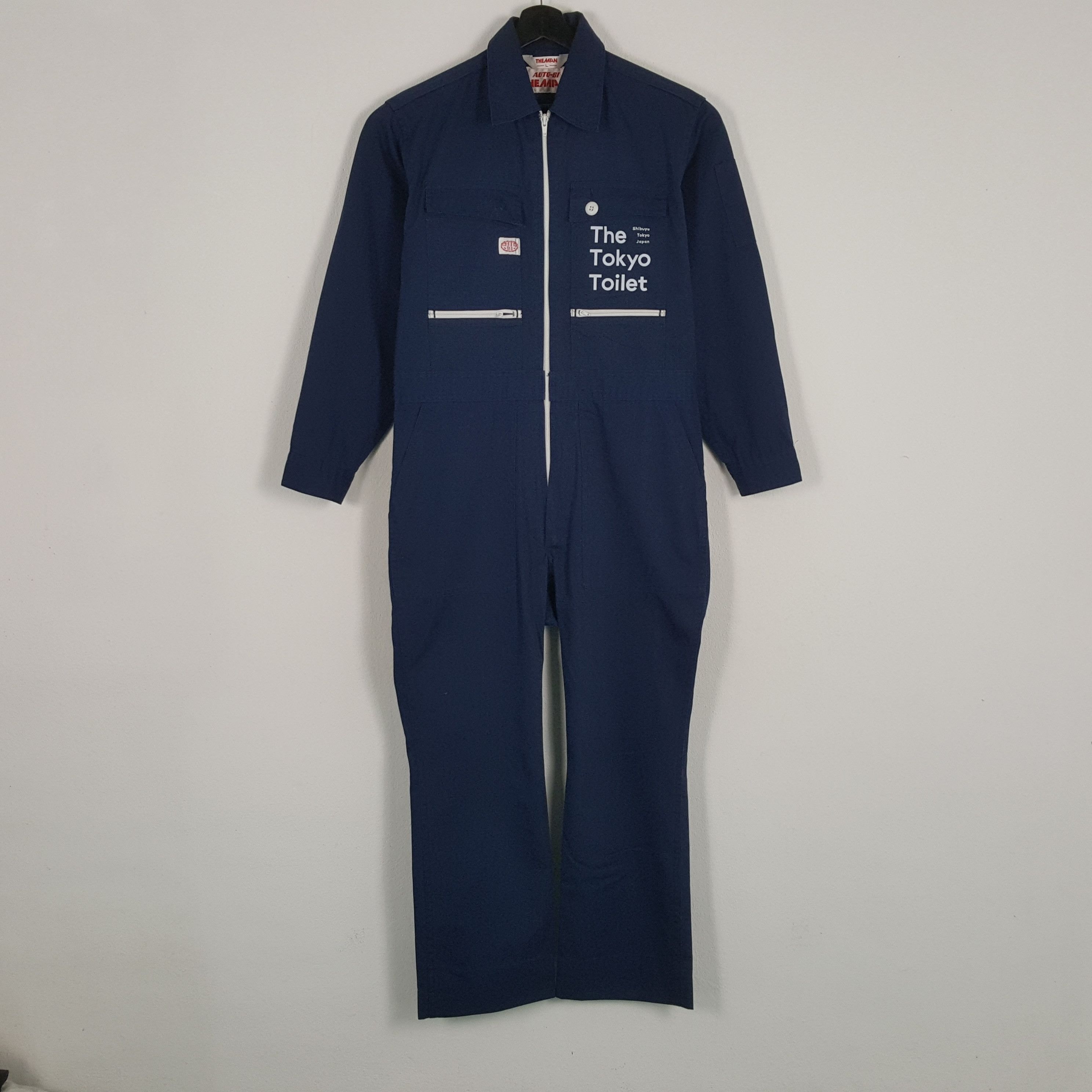 Japanese Brand × Vintage THE TOKYO TOILET Workwear Style Custom Art Coverall Jacket Size US M / EU 48-50 / 2 - 4 Thumbnail