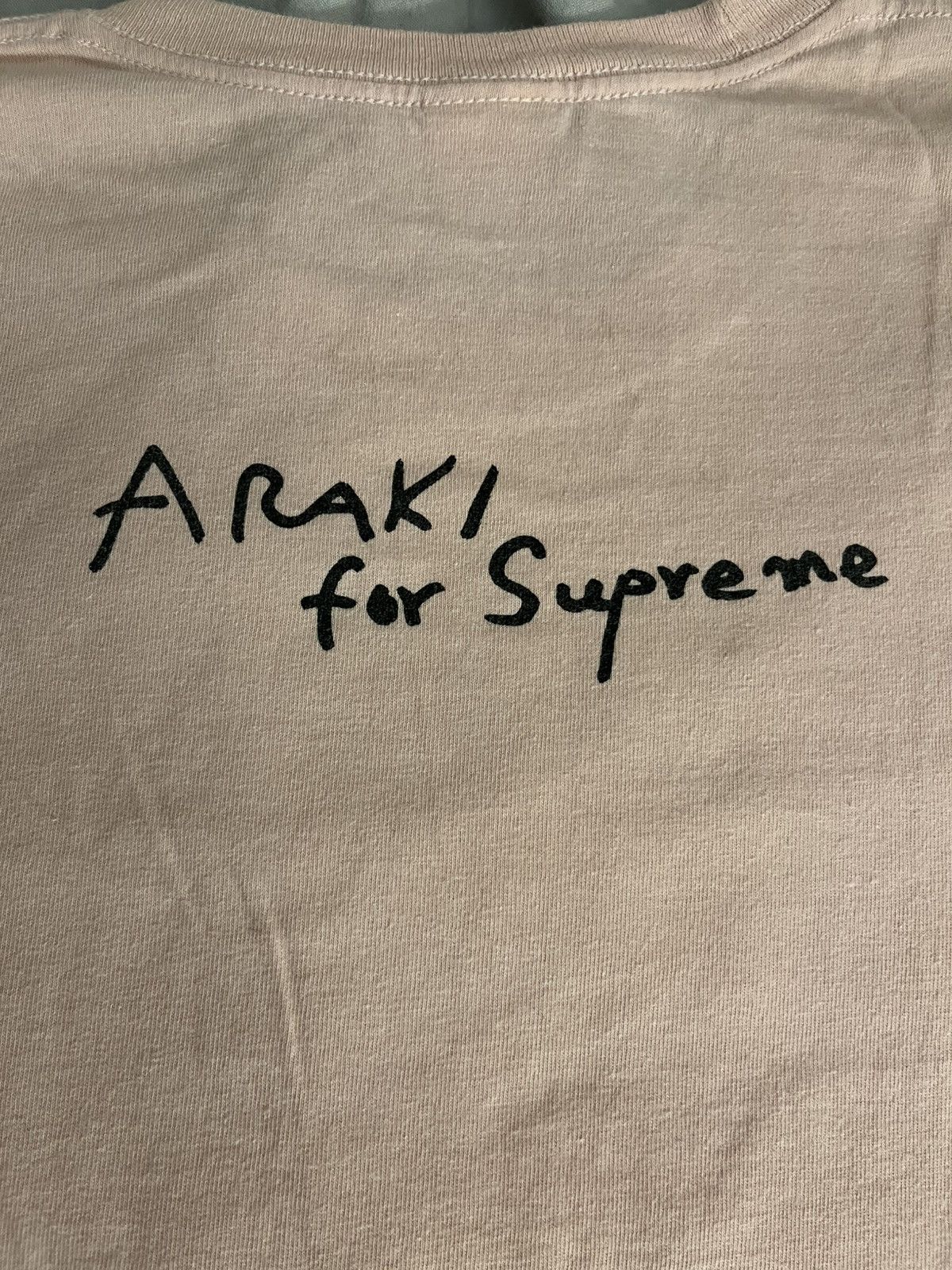 Supreme Supreme Araki Tee Pink Size US L / EU 52-54 / 3 - 5 Thumbnail