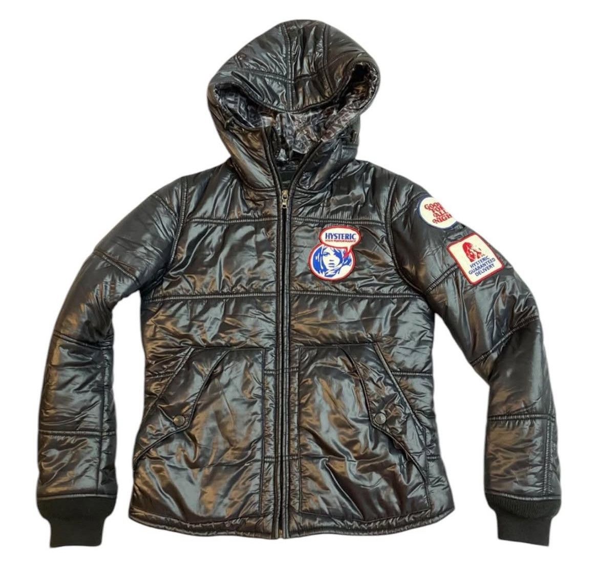 Hysteric Glamour Hysteric glamour “patch” puffer | Grailed