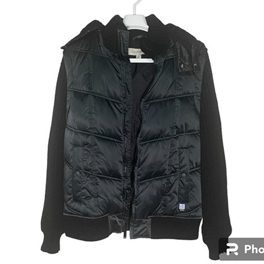 Calvin Klein Calvin Klein Black Puffer Jacket Hooded Men’s Size M USED Size US M / EU 48-50 / 2 - 5 Thumbnail
