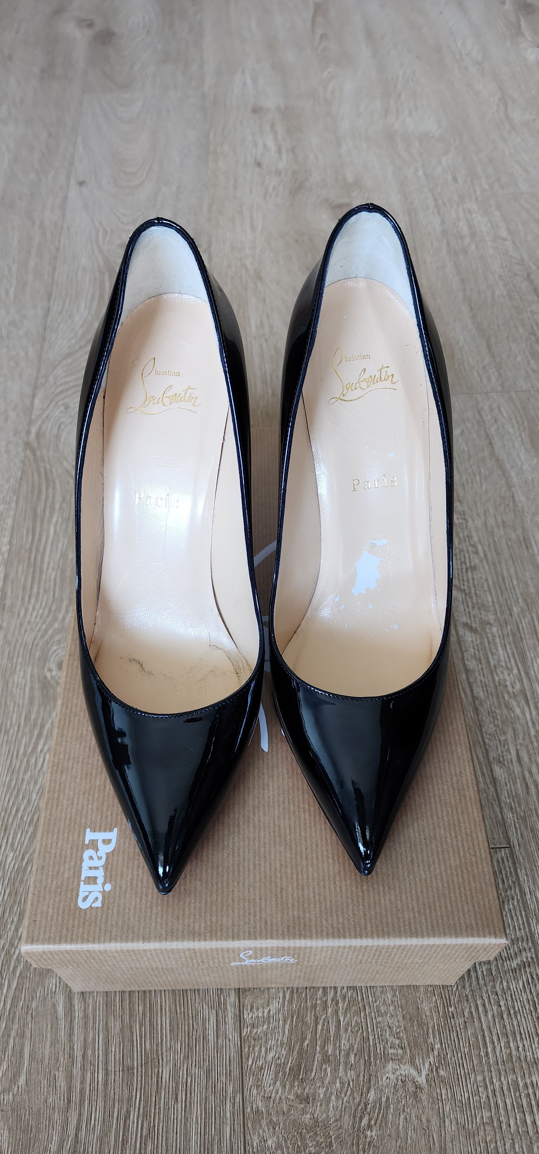 Christian Louboutin Pigalle Patent Leather Pump Size US 9.5 / IT 39.5 - 1 Thumbnail